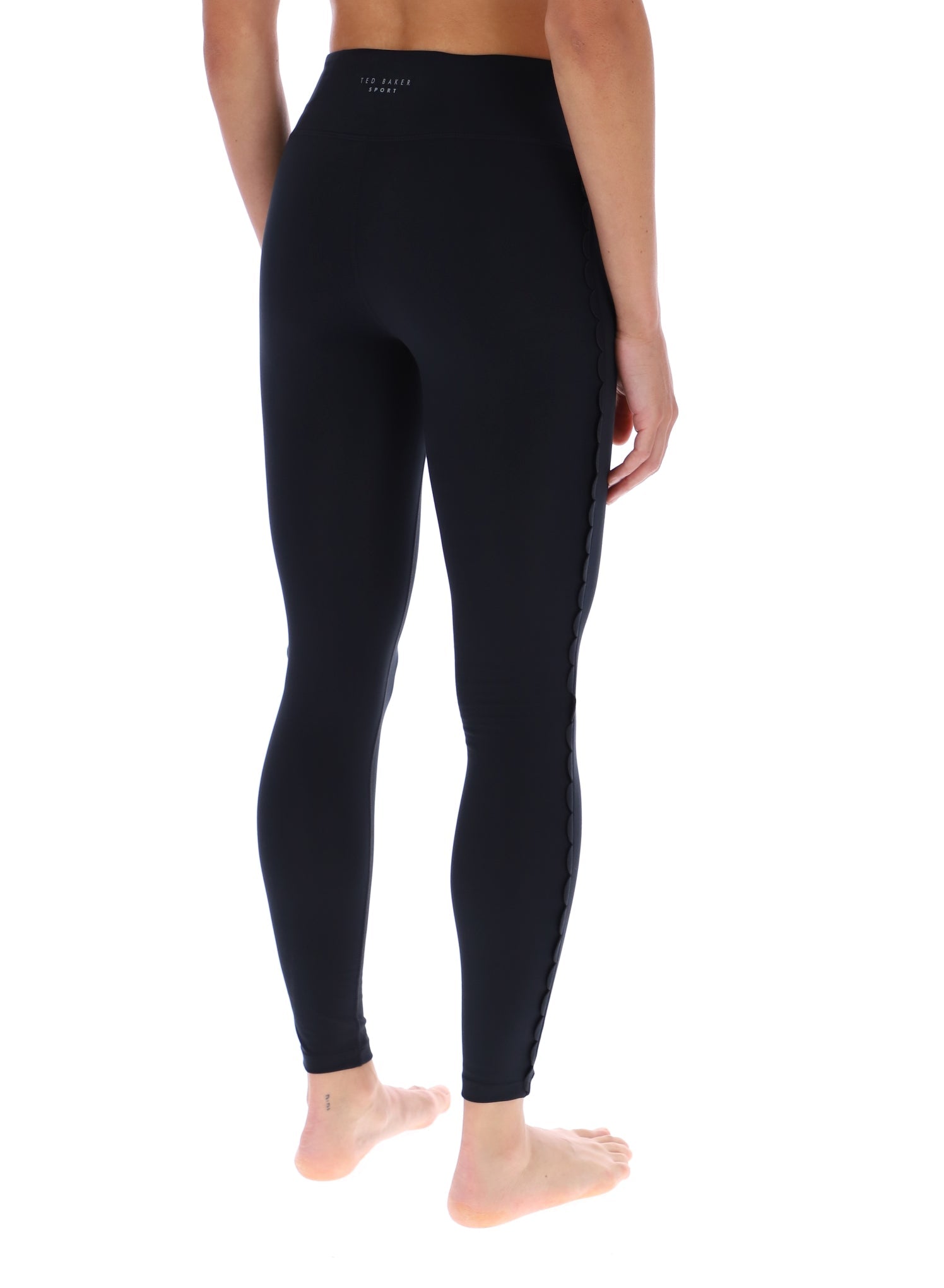 Ted Baker Erin Scallop Trim Comfort Stretch Yoga Leggings Women's