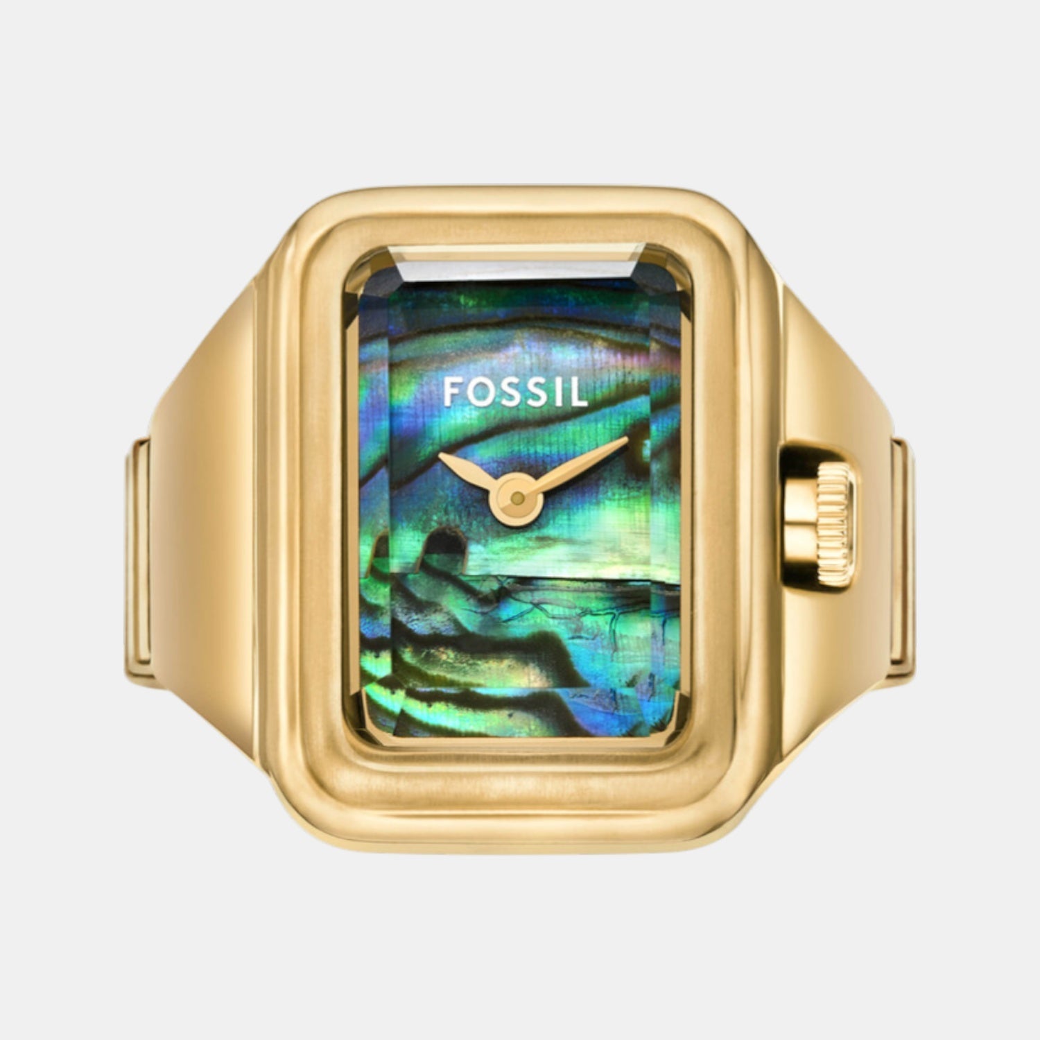 Fossil Women Quartz Mother Of Pearl Dial Analog Watch Es5411
