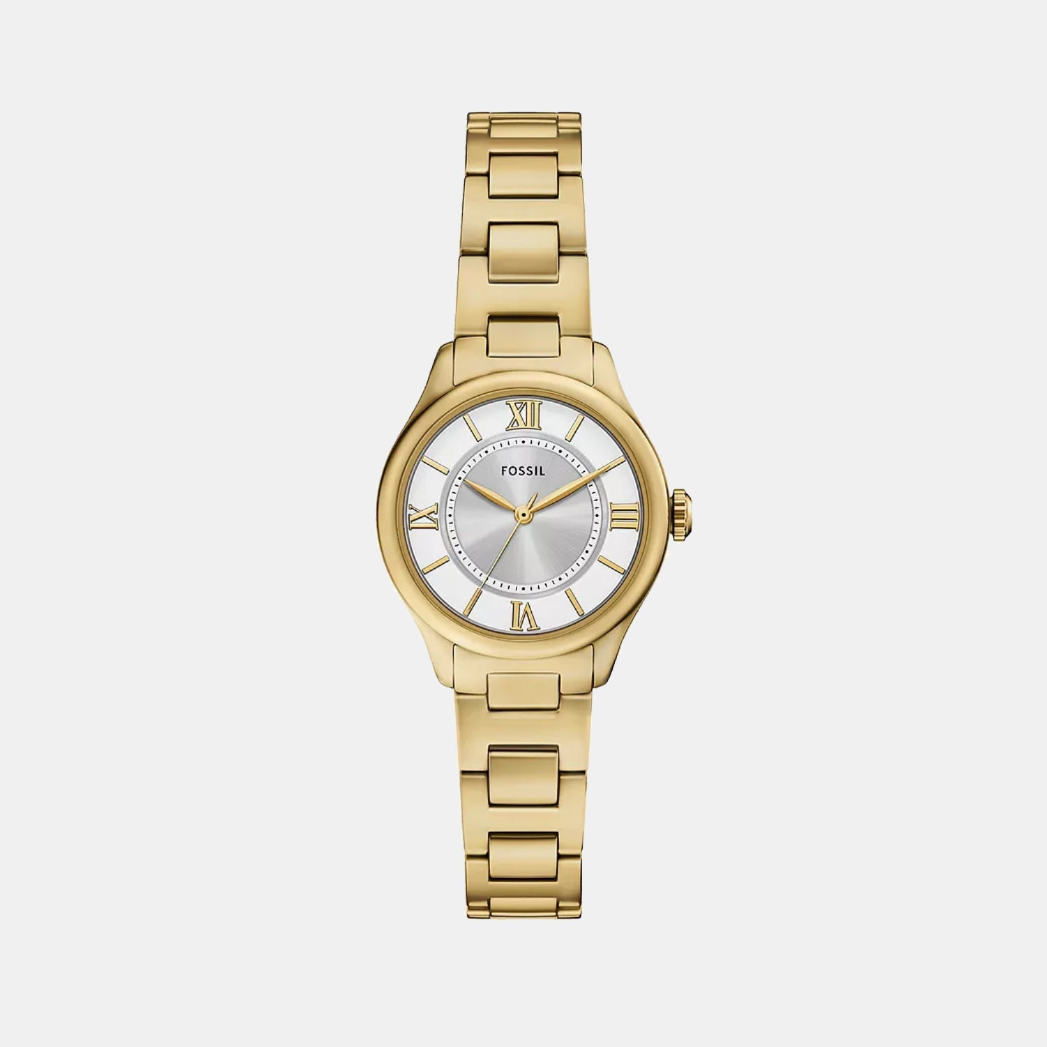 Fossil Gilmore Women Quartz Silver Dial Analog Stainless Steel Watch Es5421