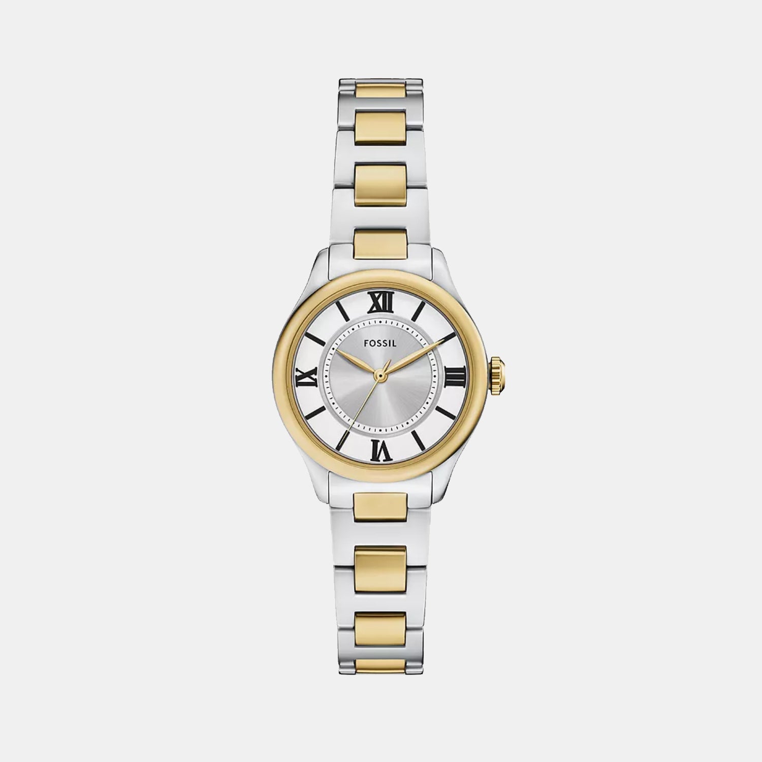 Fossil Gilmore Women Quartz Silver Dial Analog Stainless Steel Watch Es5422
