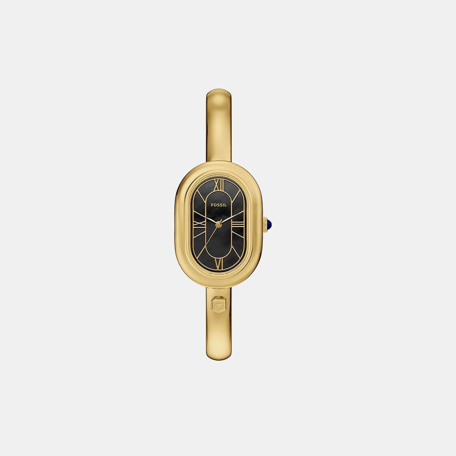 Fossil Sloan Women Quartz Black Dial Analog Stainless Steel Watch Es5456