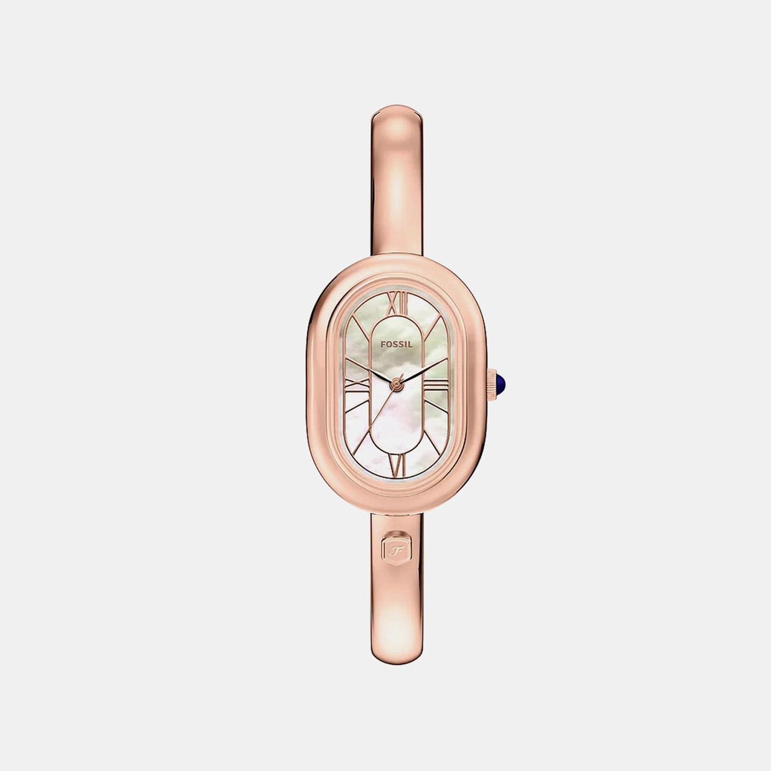 Fossil Sloan Women Quartz Mother Of Pearl Dial Analog Stainless Steel Watch Es5472