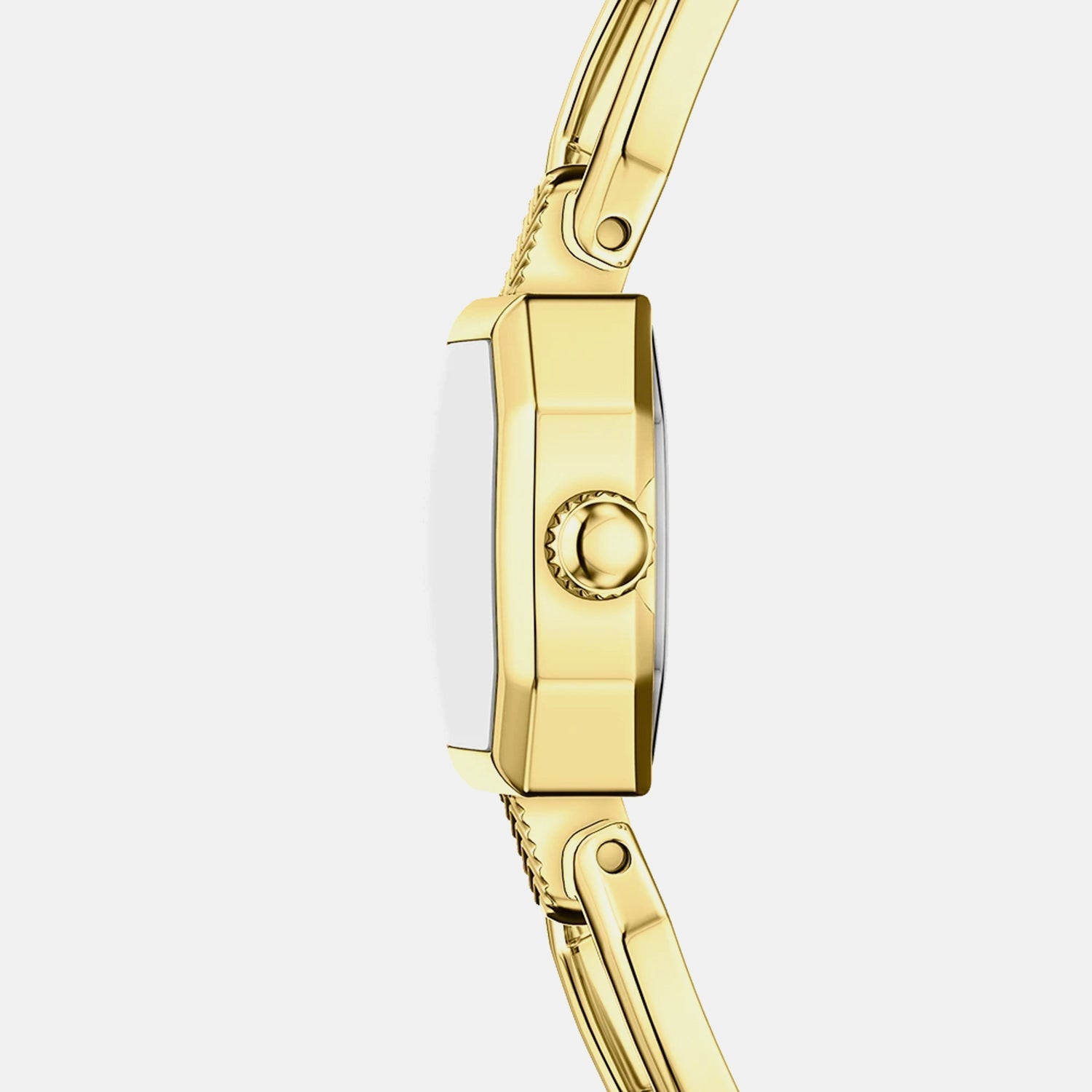Fossil Harlow Mini Women Quartz Cream Dial Analog Stainless Steel Watch Es5483