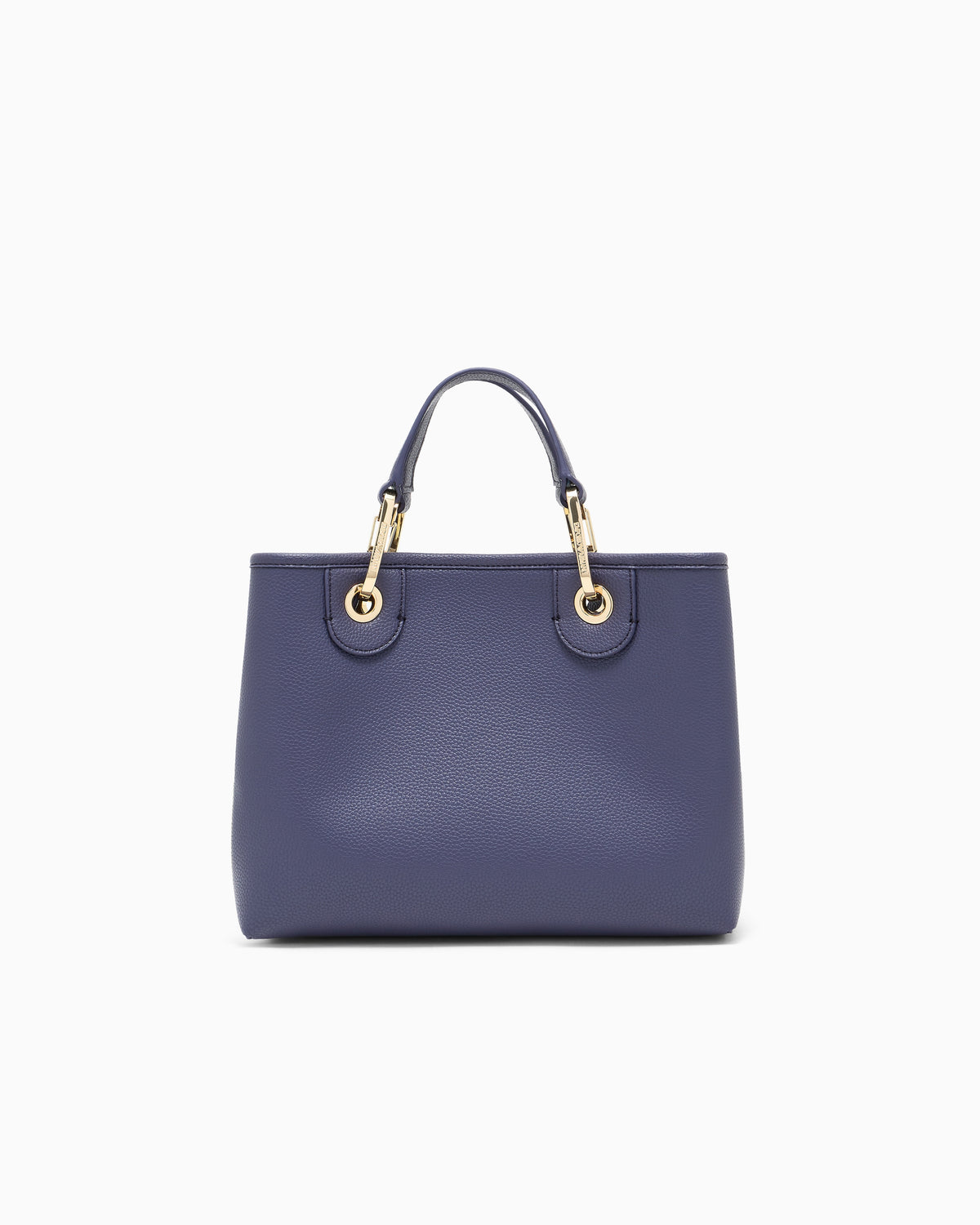 Emporio Armani Shopping bag with pebbled finish and detachable strap