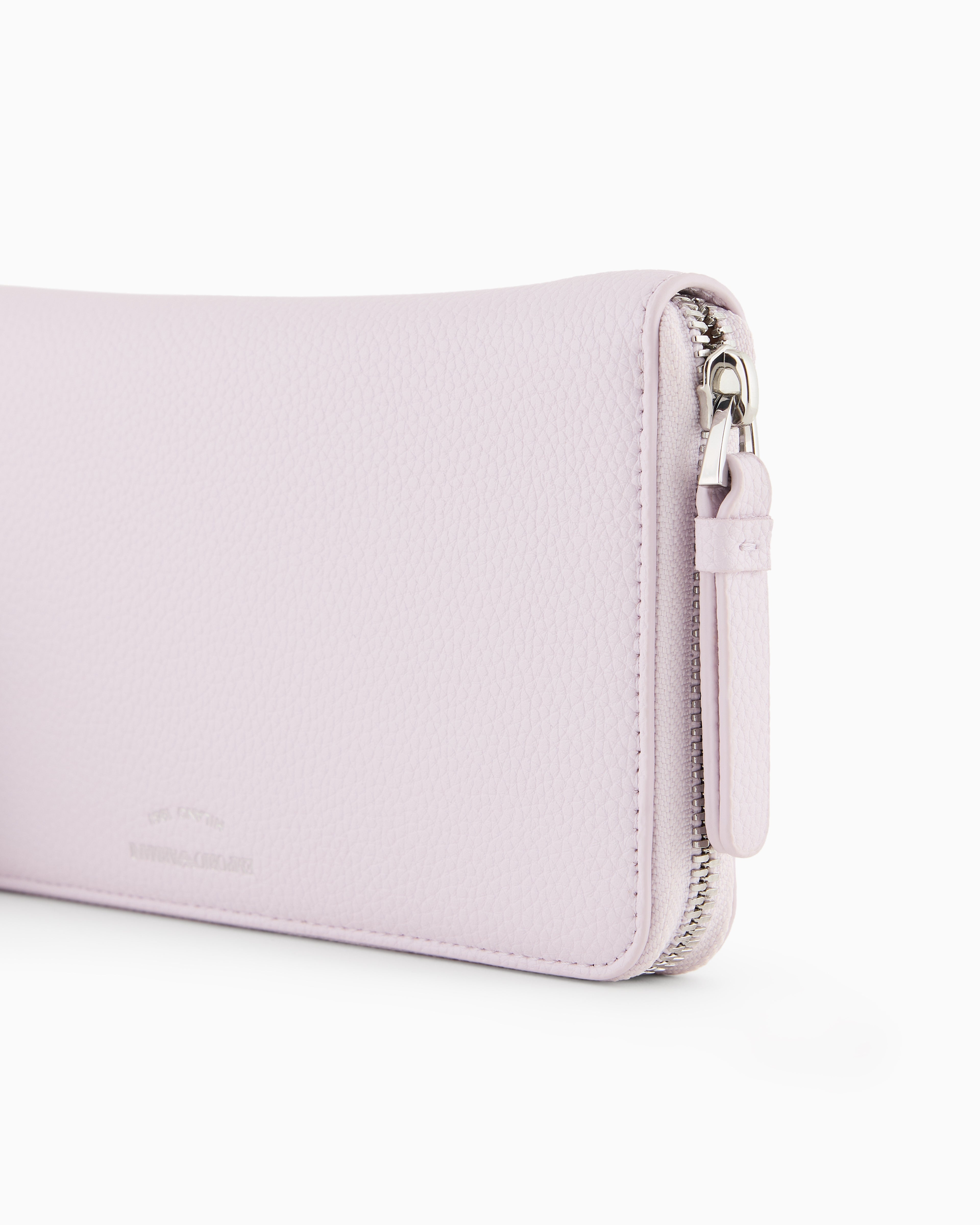 Emporio Armani Deer-print MyEA wallet with wrap-around zip