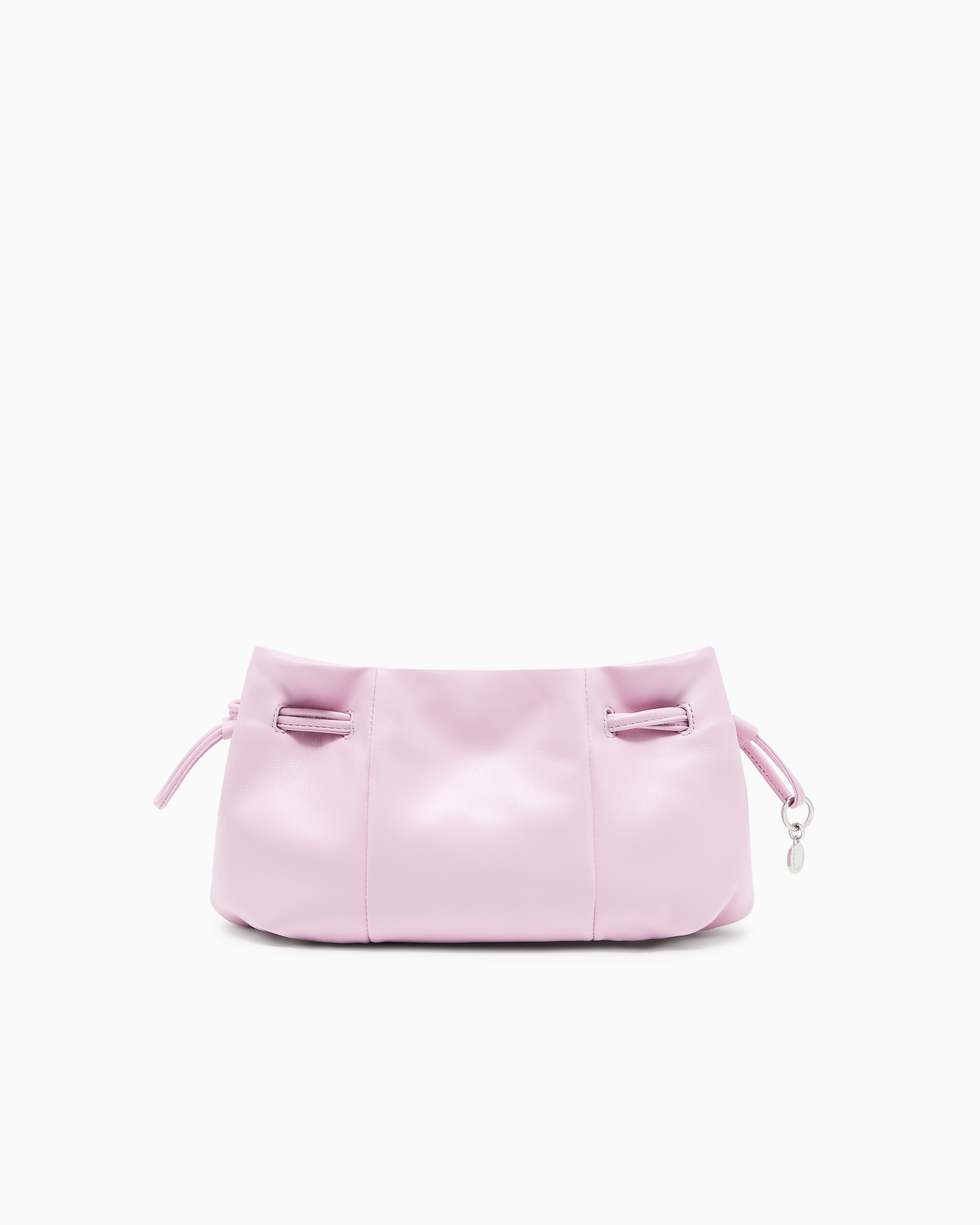 Emporio Armani Small shoulder bag with nappa-leather drawstring