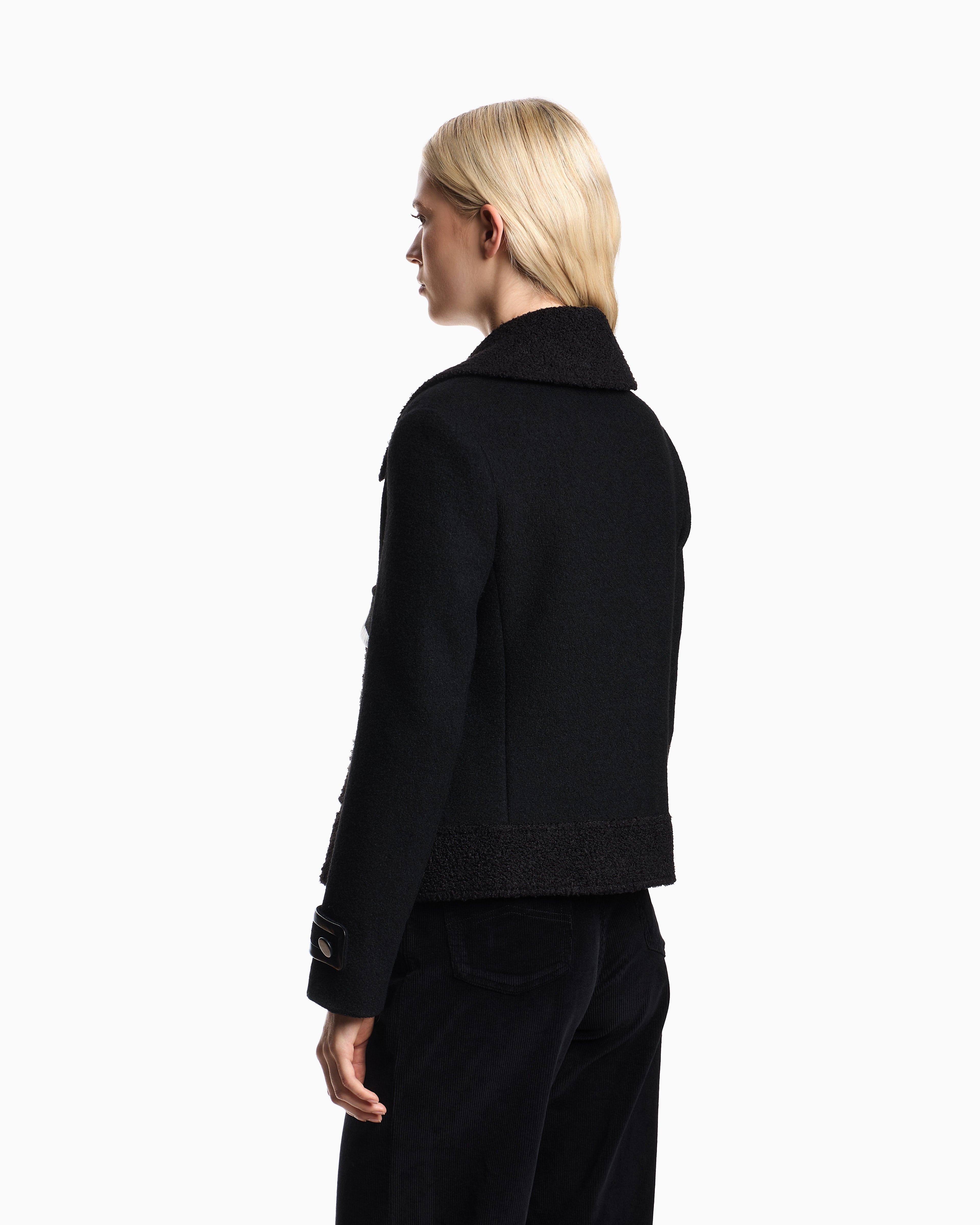 Emporio Armani Double Breasted Pea Coat