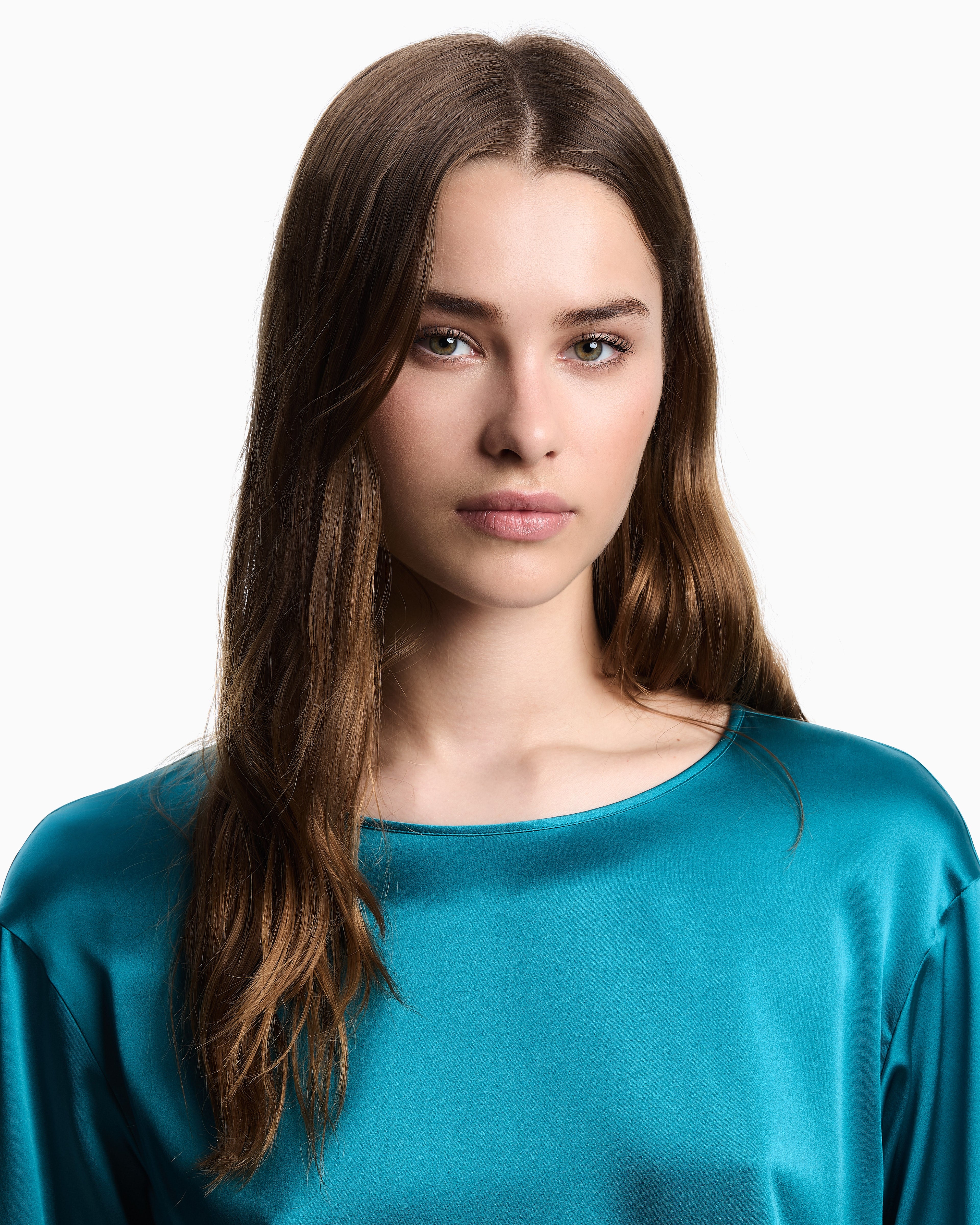 Emporio Armani Silk satin blouse