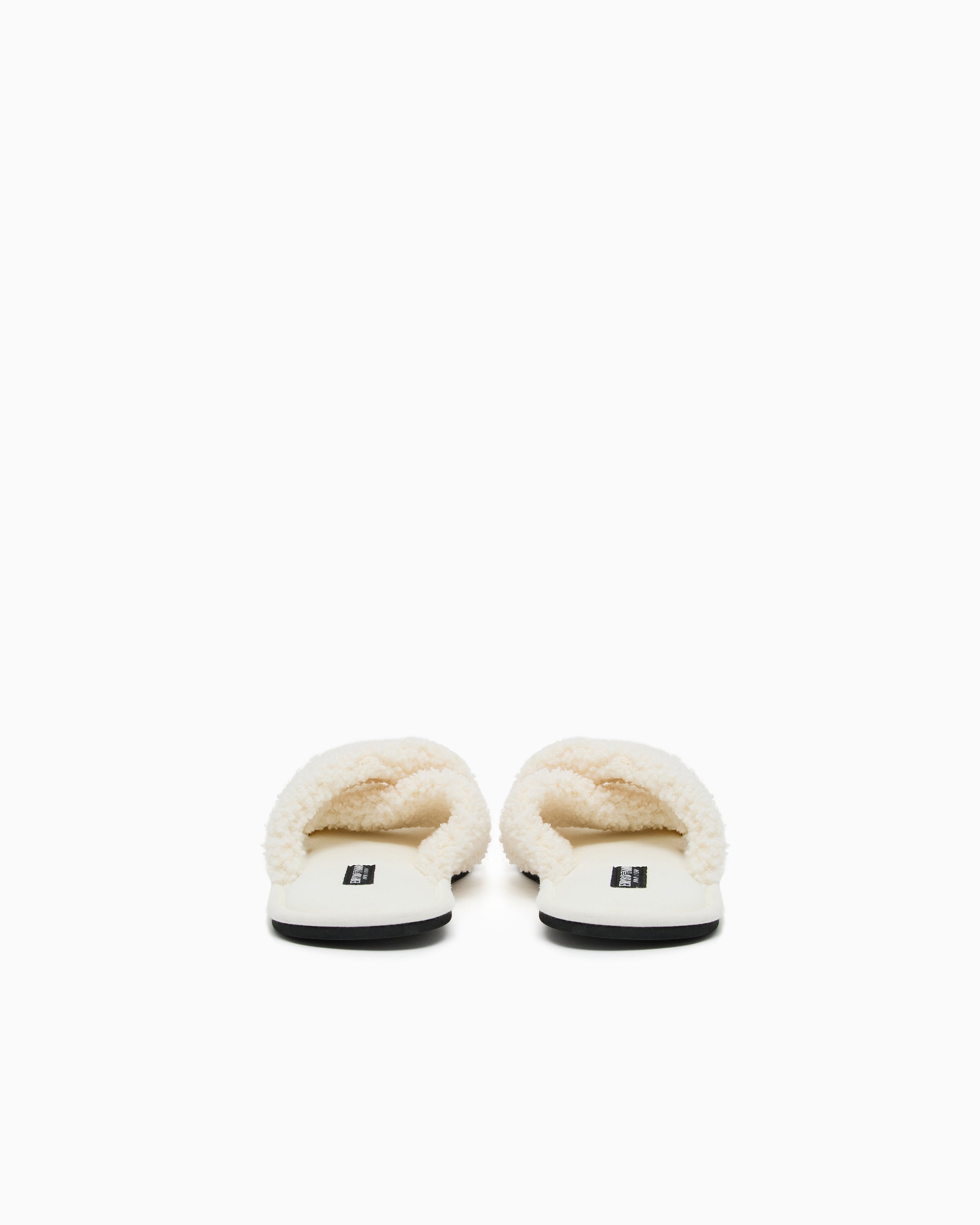 Emporio Armani Furry slippers