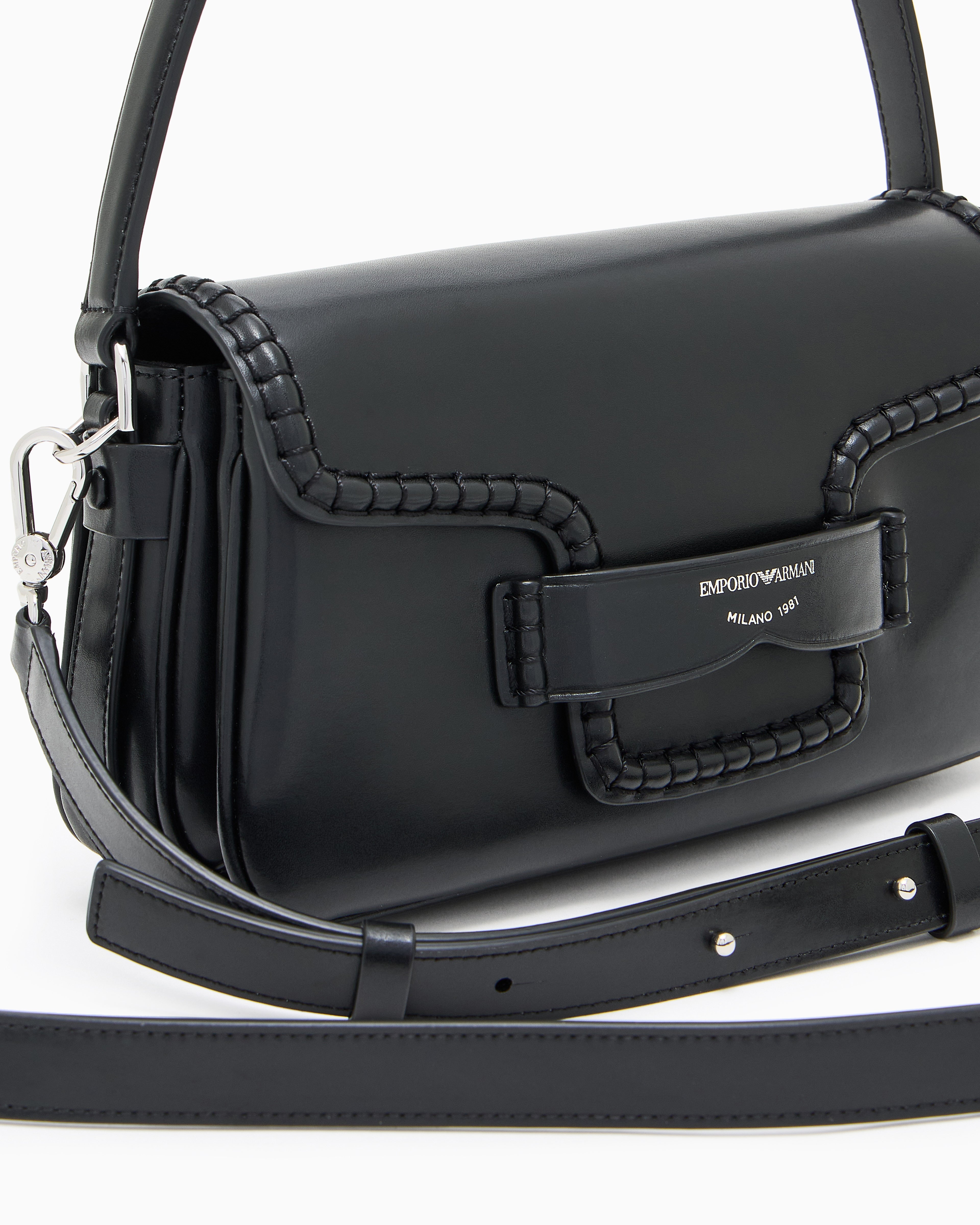 Emporio Armani Shoulder bag with buckle