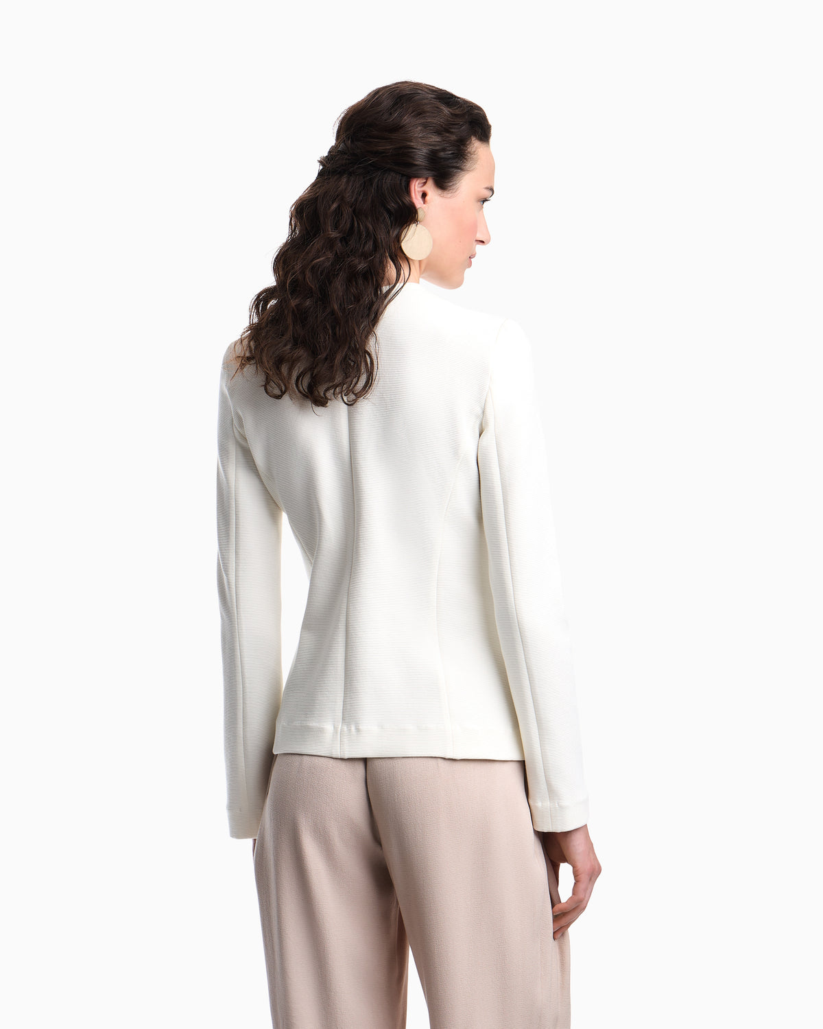 Emporio Armani Ottoman jersey jacket