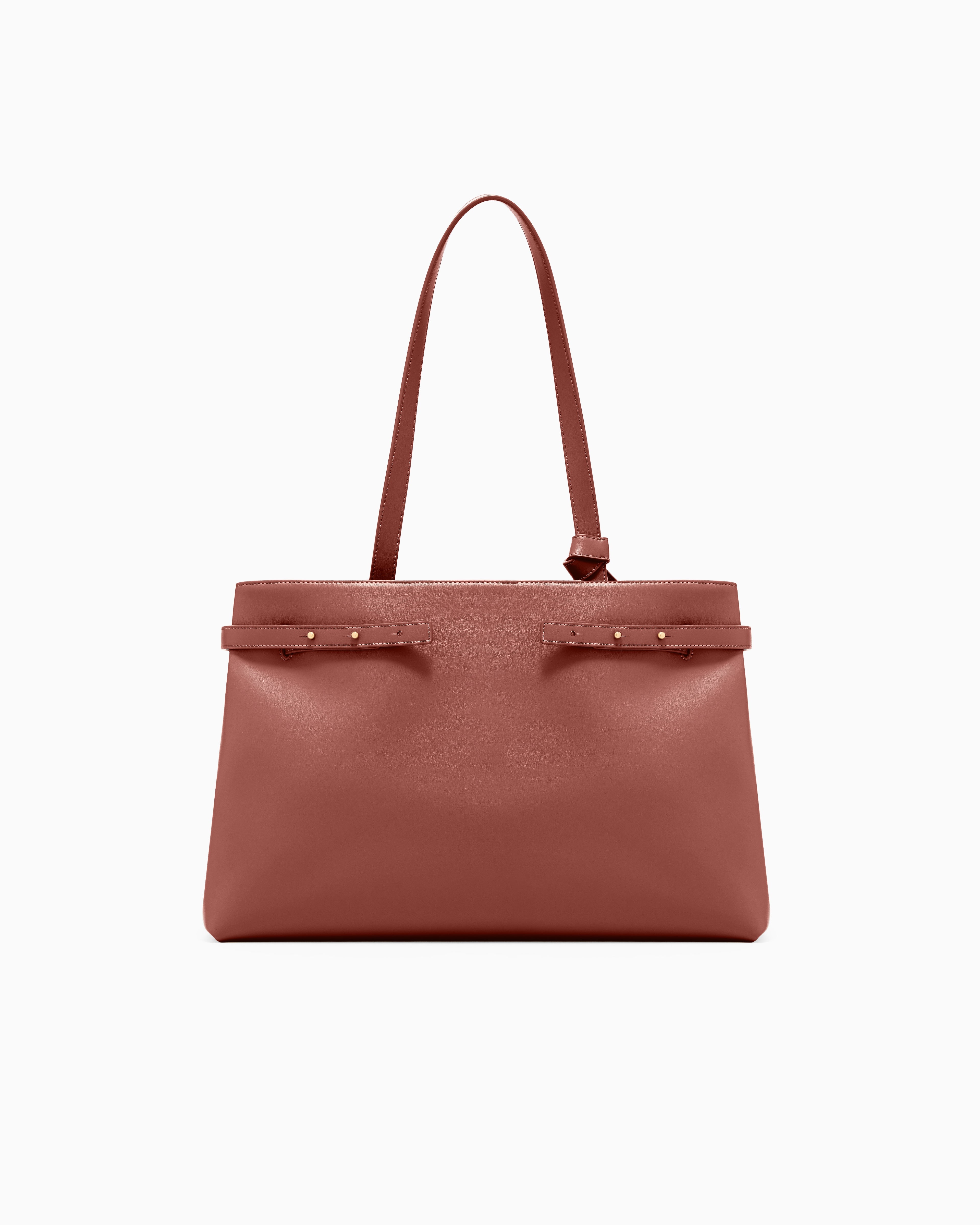 Emporio Armani Smooth leather shoulder bag