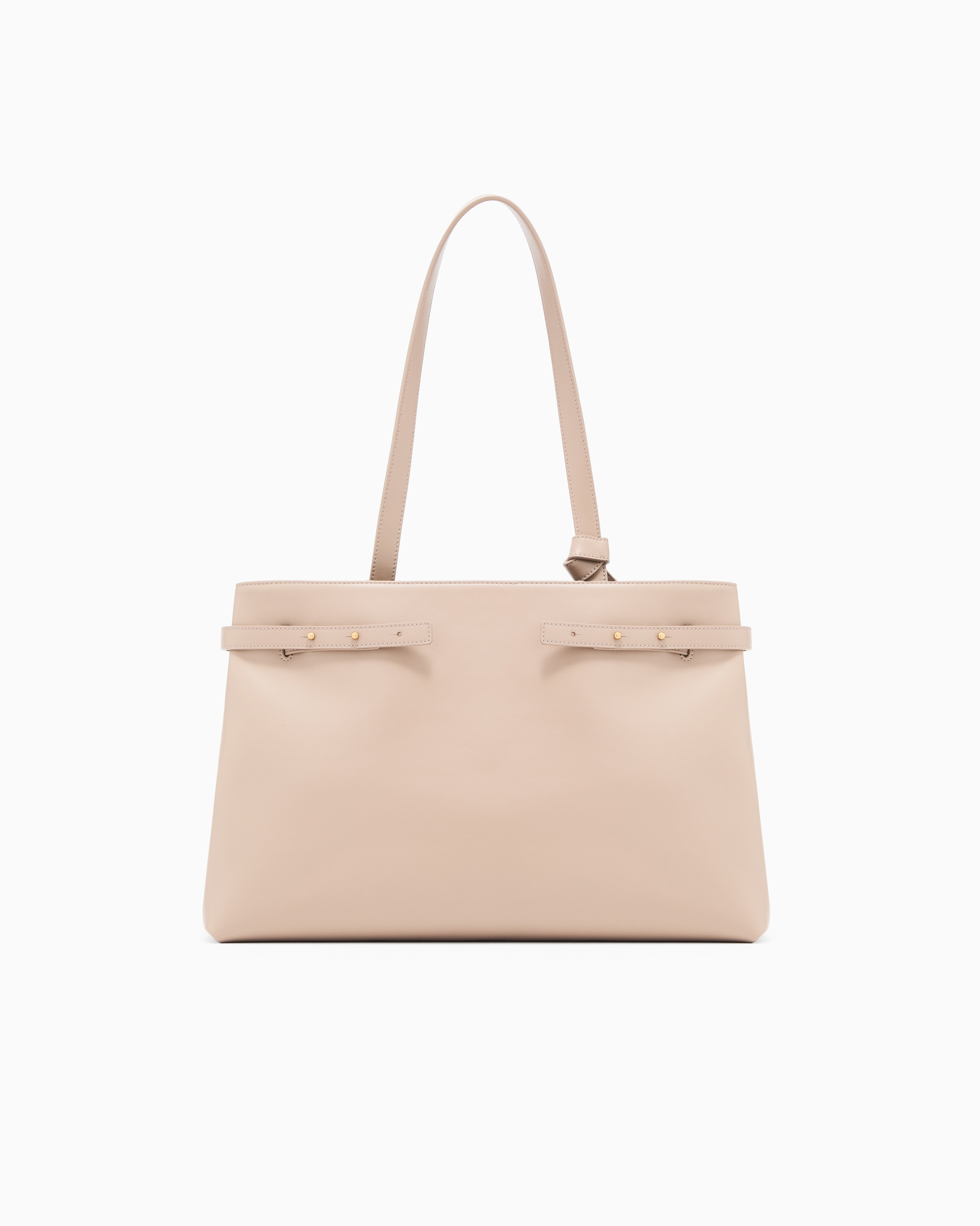 Emporio Armani Smooth leather shoulder bag