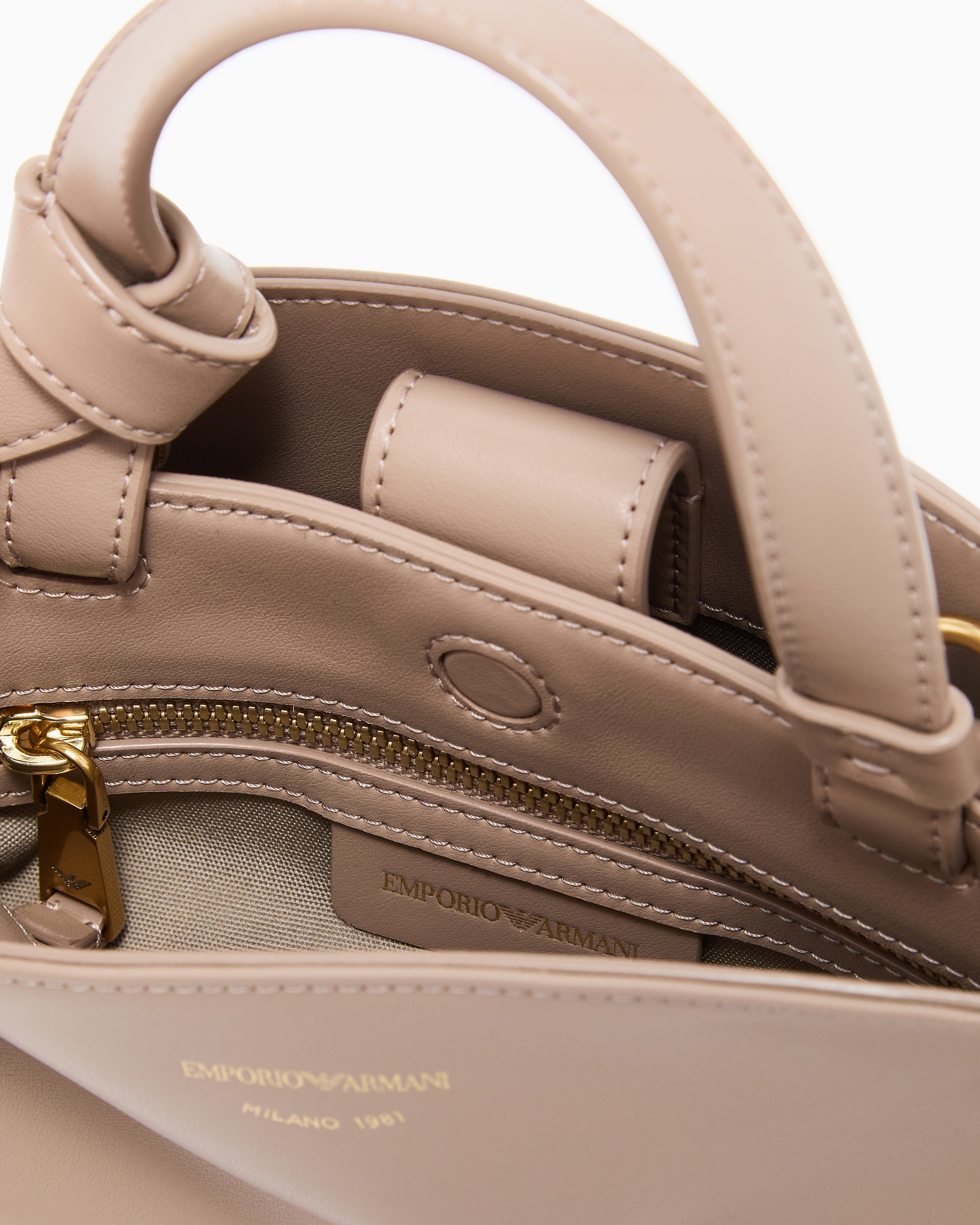 Emporio Armani Smooth leather mini bag