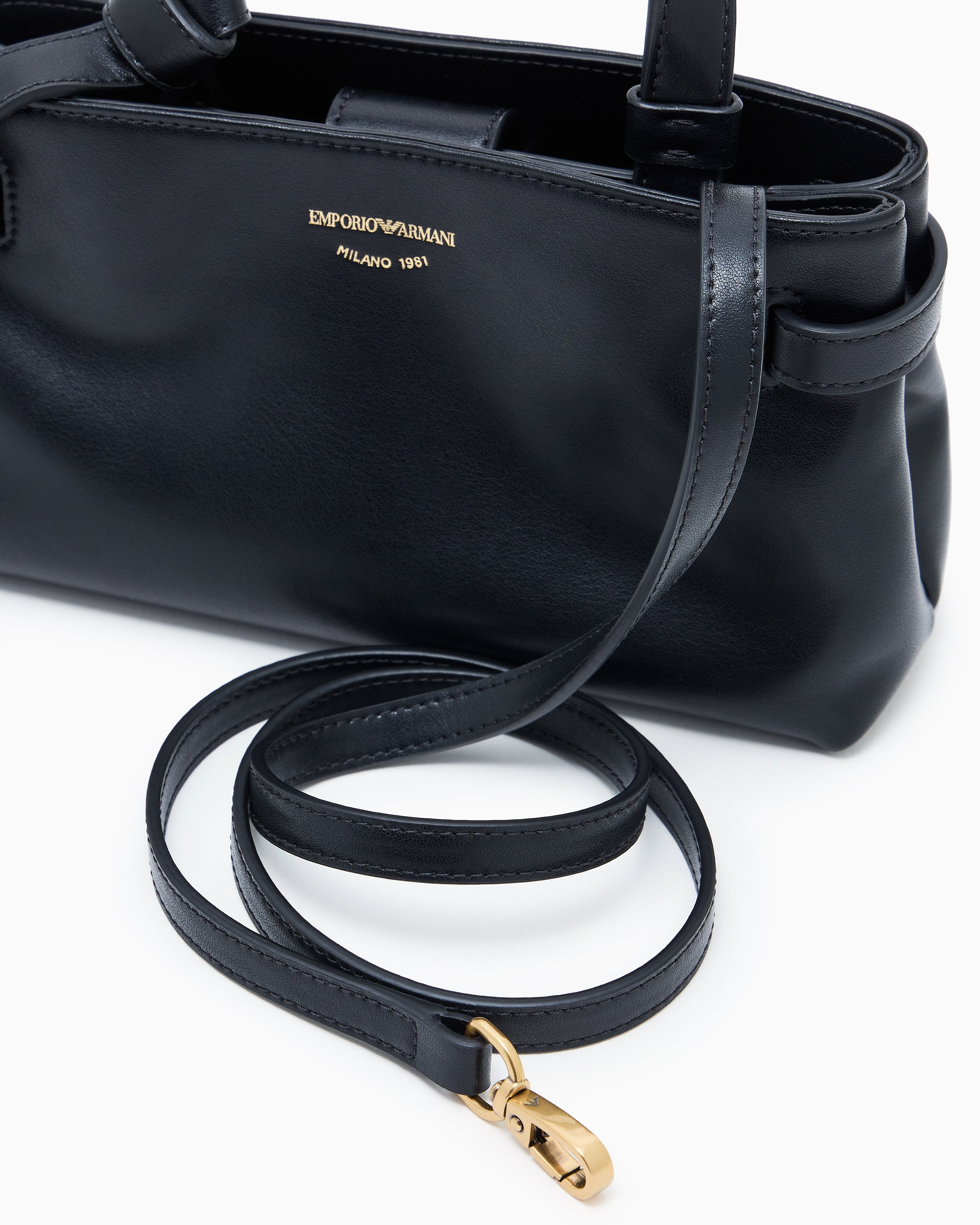 Emporio Armani Smooth leather mini bag