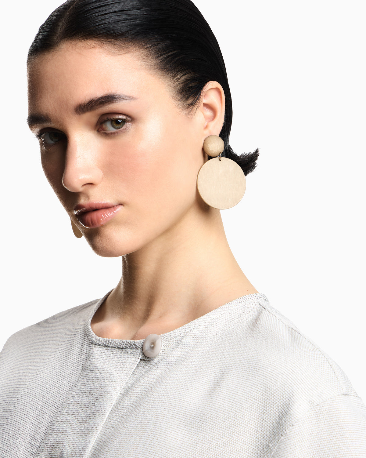 Emporio Armani Round pendant earrings
