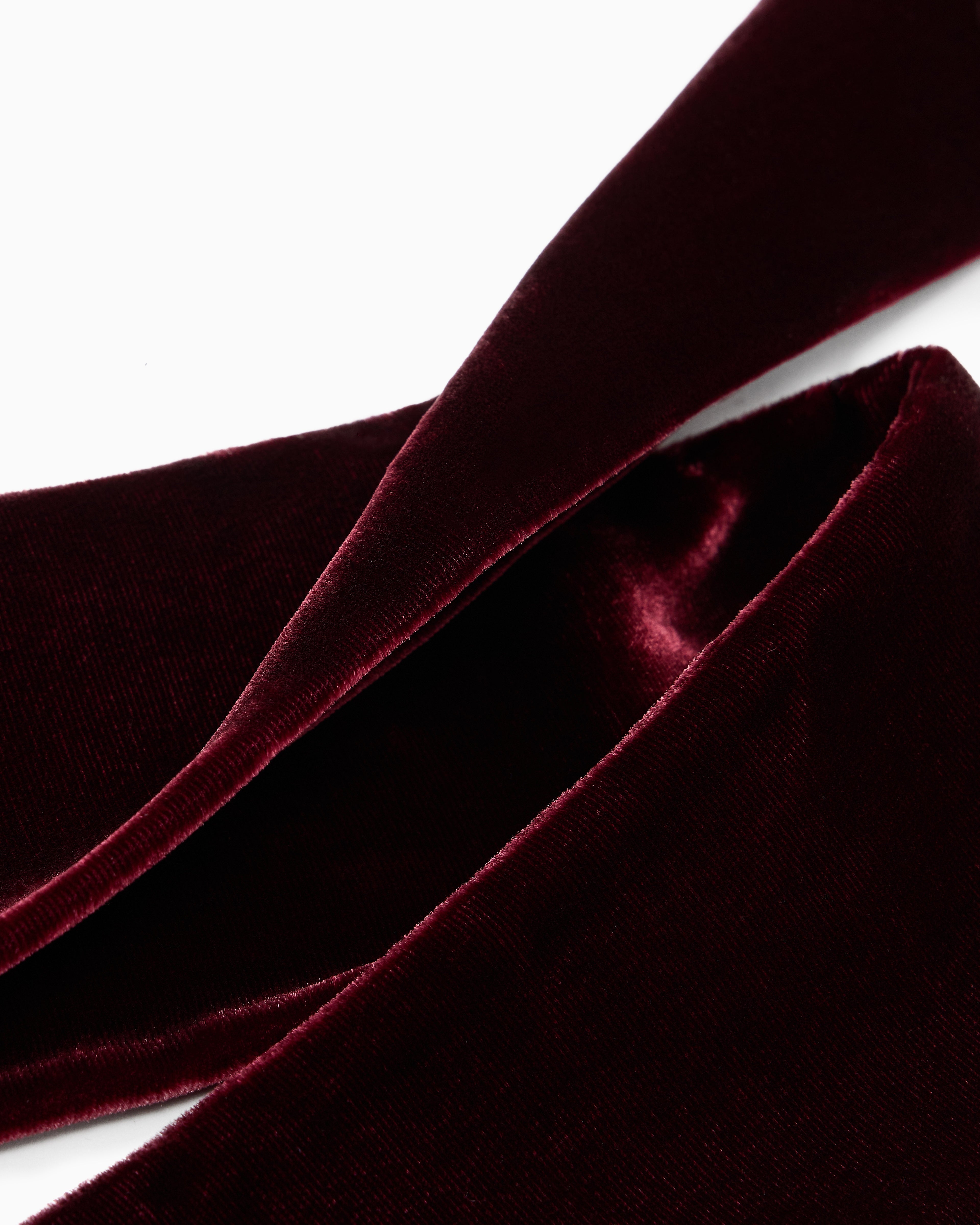 Emporio Armani Velvet bow tie