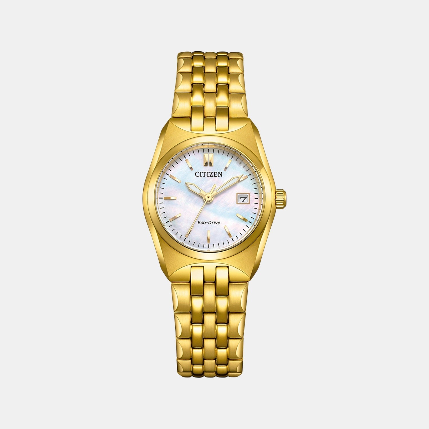 Citizen Corso Women Quartz Silver Dial Analog Stainless Steel Watch Ew2293-56D