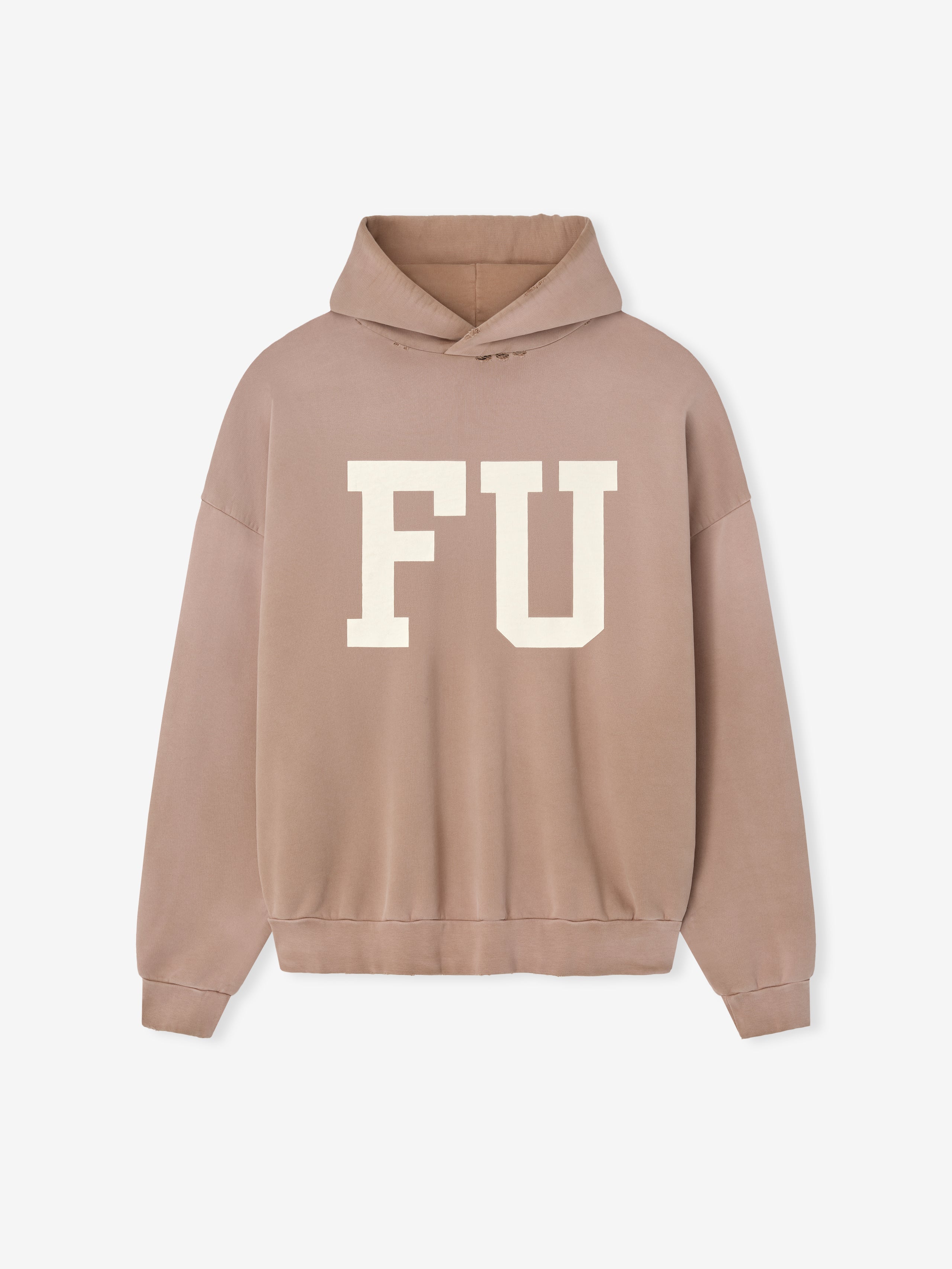 Essentials Educate Hoodie Dune Pearl