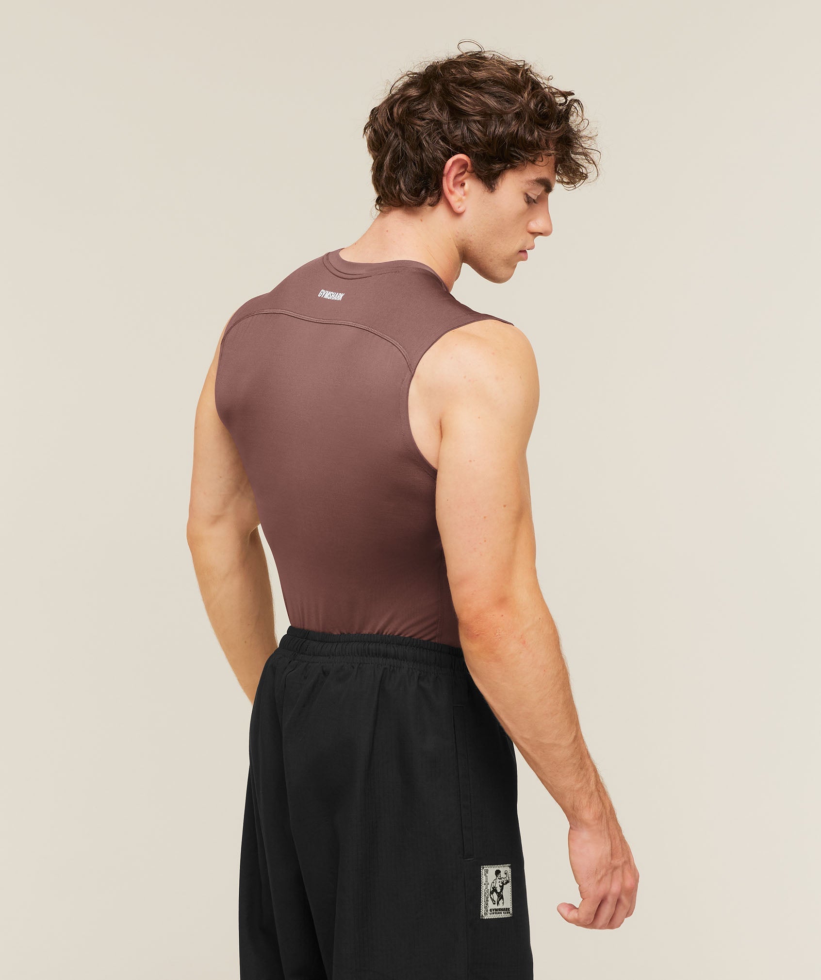 Gymshark Element Tank Espresso Brown
