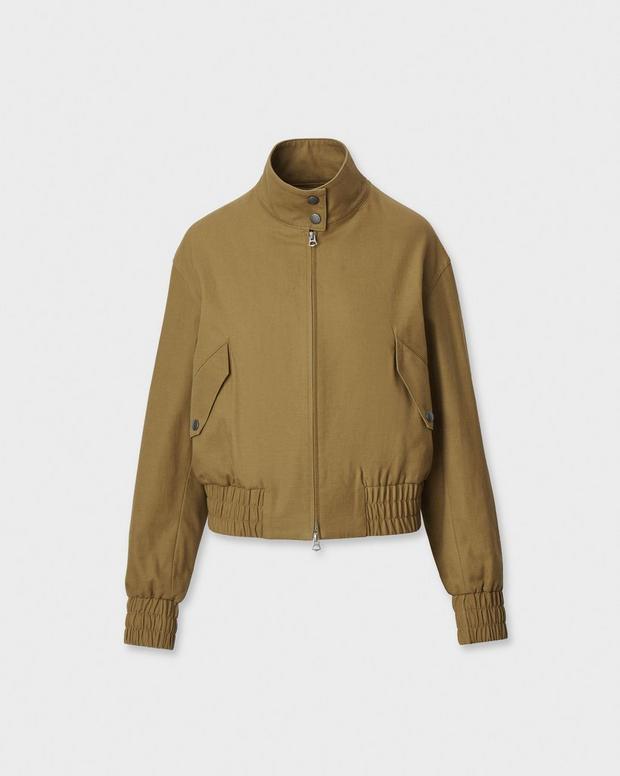 Rag & Bone Eliza Canvas Bomber Jacket