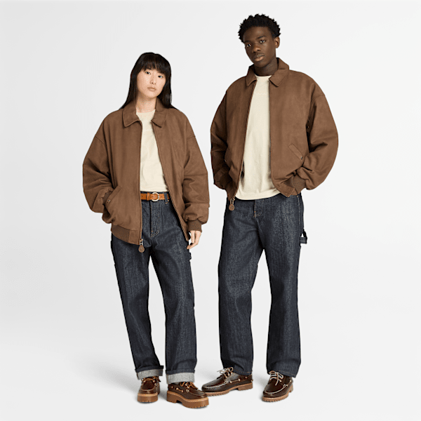 Timberland Emerald Woods Bomber Jacket Chocolate Brown