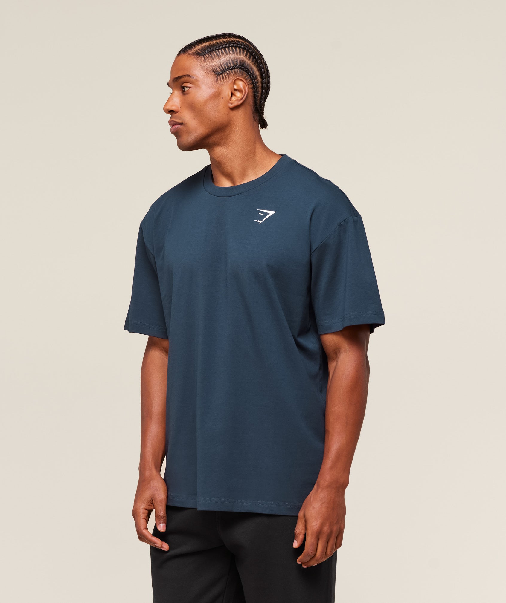 Gymshark Essential Oversized T-Shirt Navy