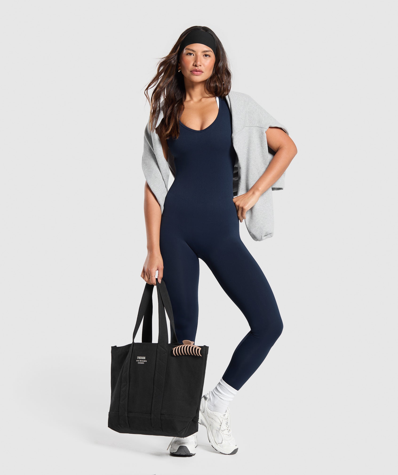 Women's Gymshark Everyday Seamless All In One Navy