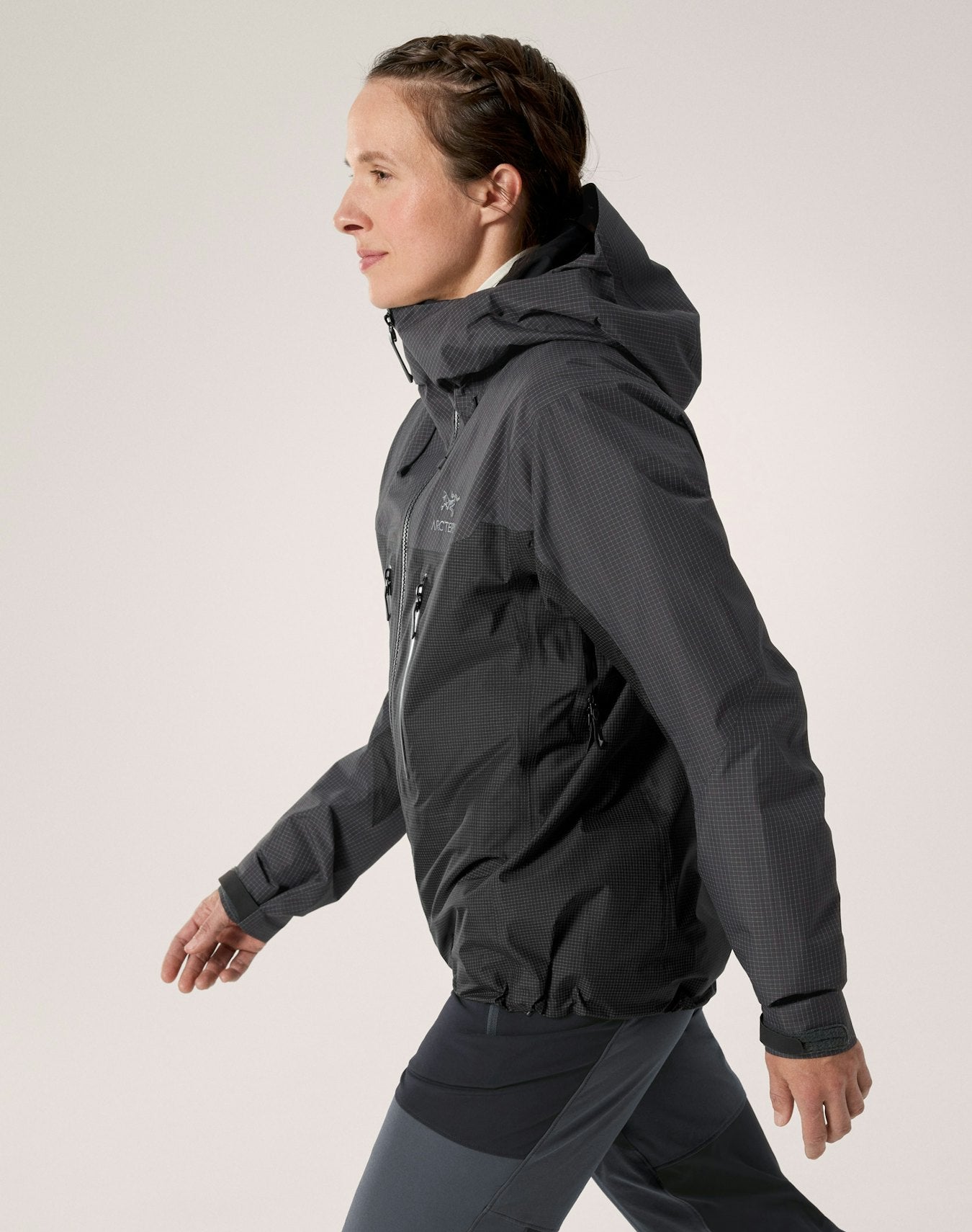 Arc'teryx Alpha Jacket Women's - Graphite / Black