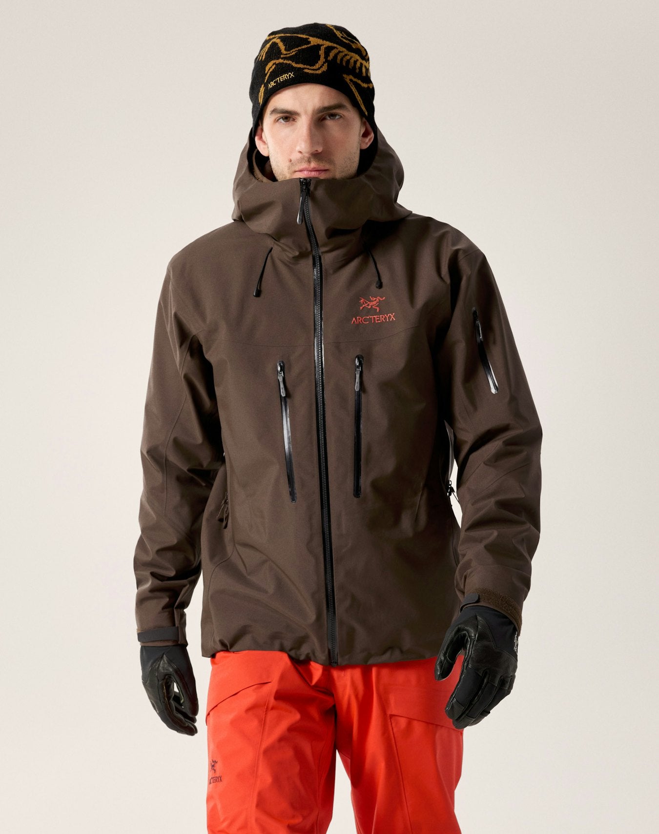 Arc'teryx Alpha SV Jacket Men's - Carob / Blk / Dynasty