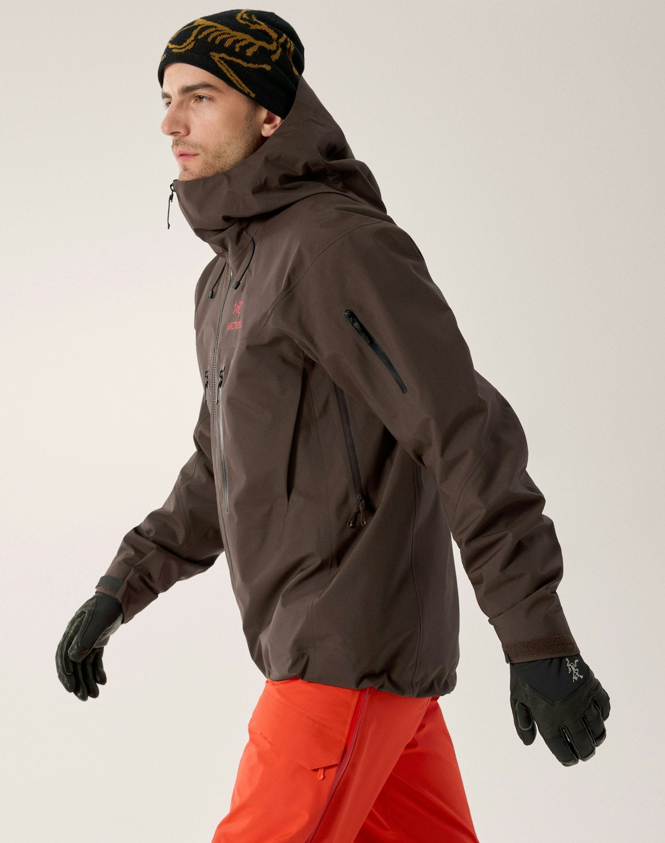 Arc'teryx Alpha SV Jacket Men's - Carob / Blk / Dynasty