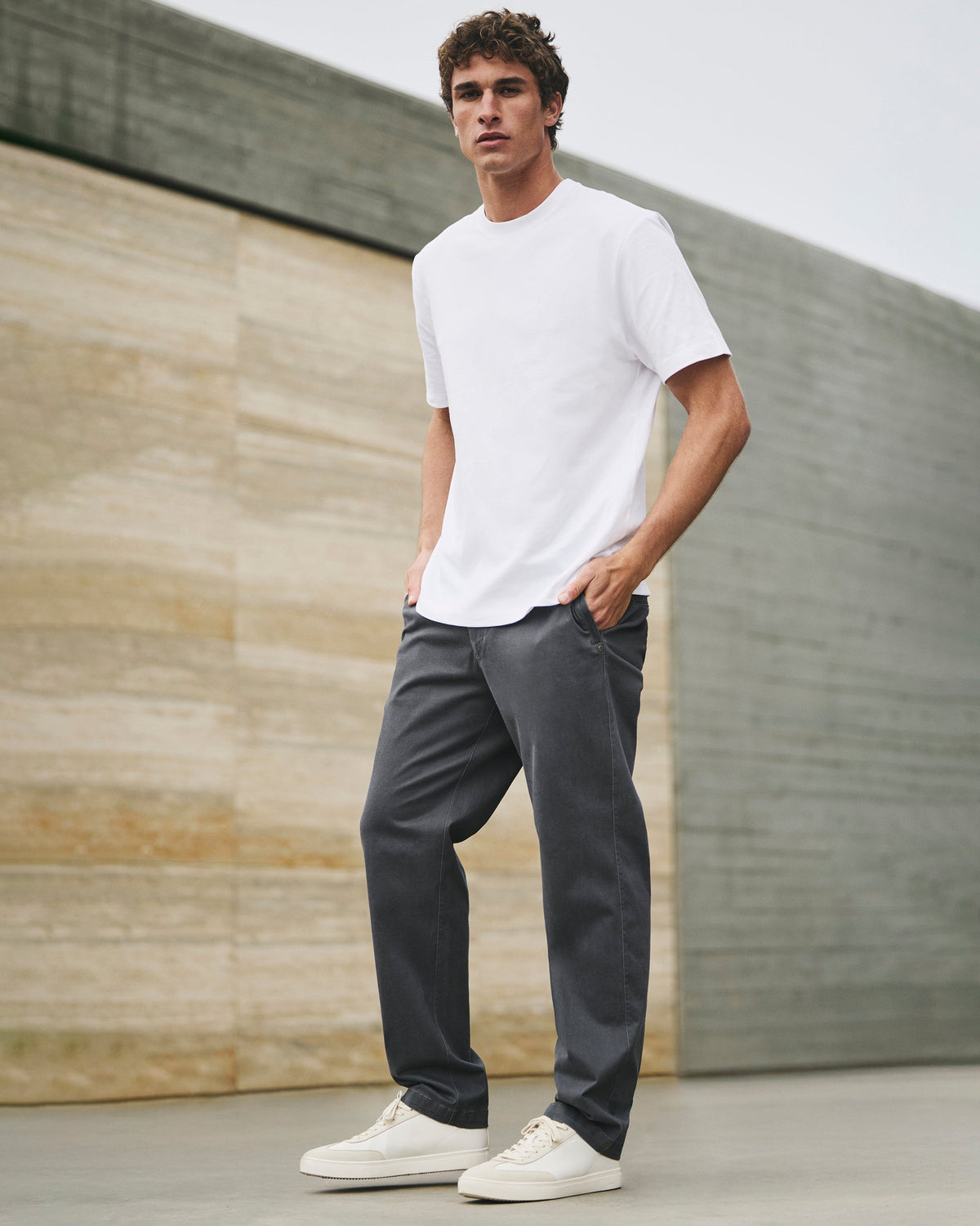 Short Sleeve Vuori Heavyweight Cotton Tee Relaxed Fit