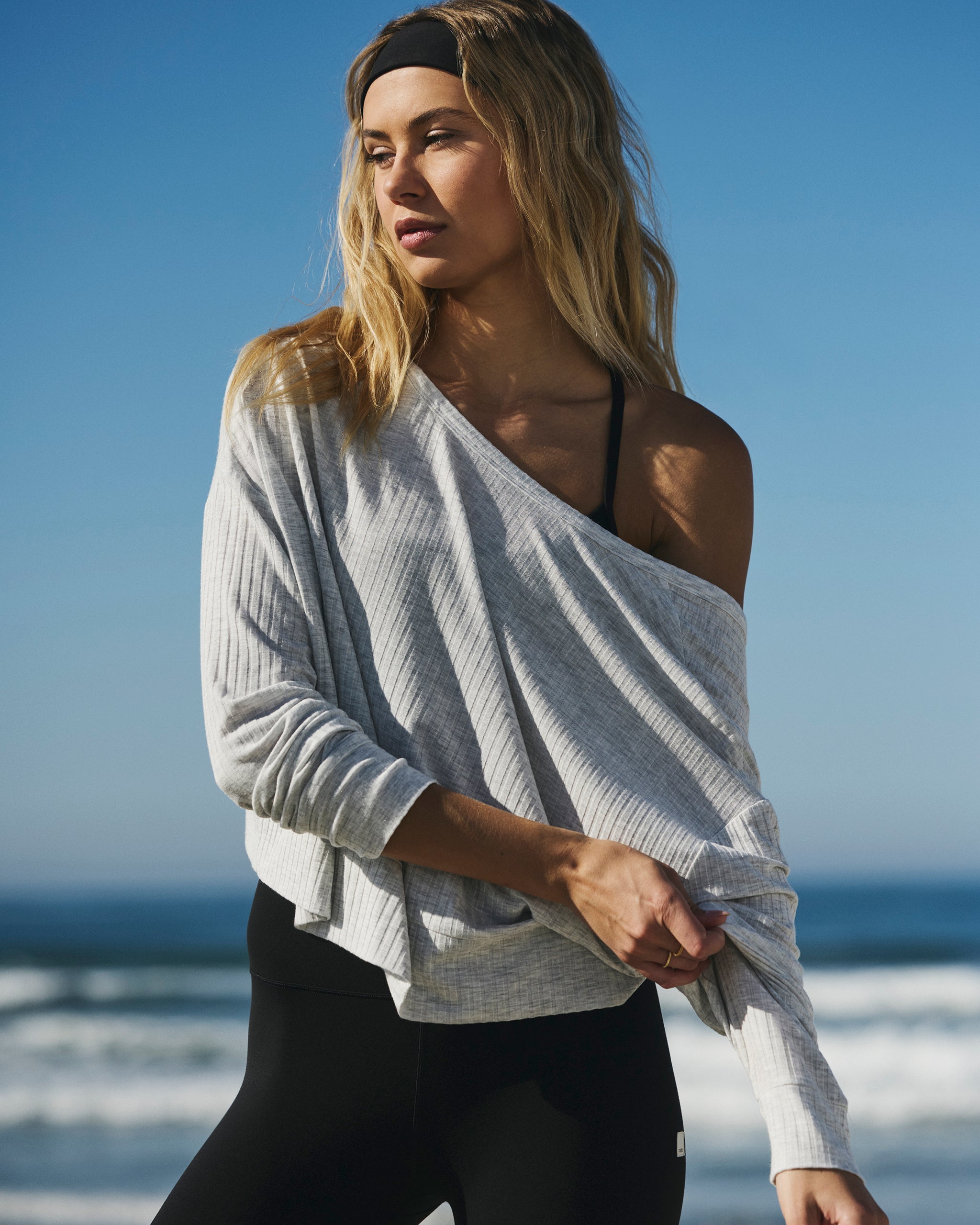 Vuori Long Sleeve Twist Top