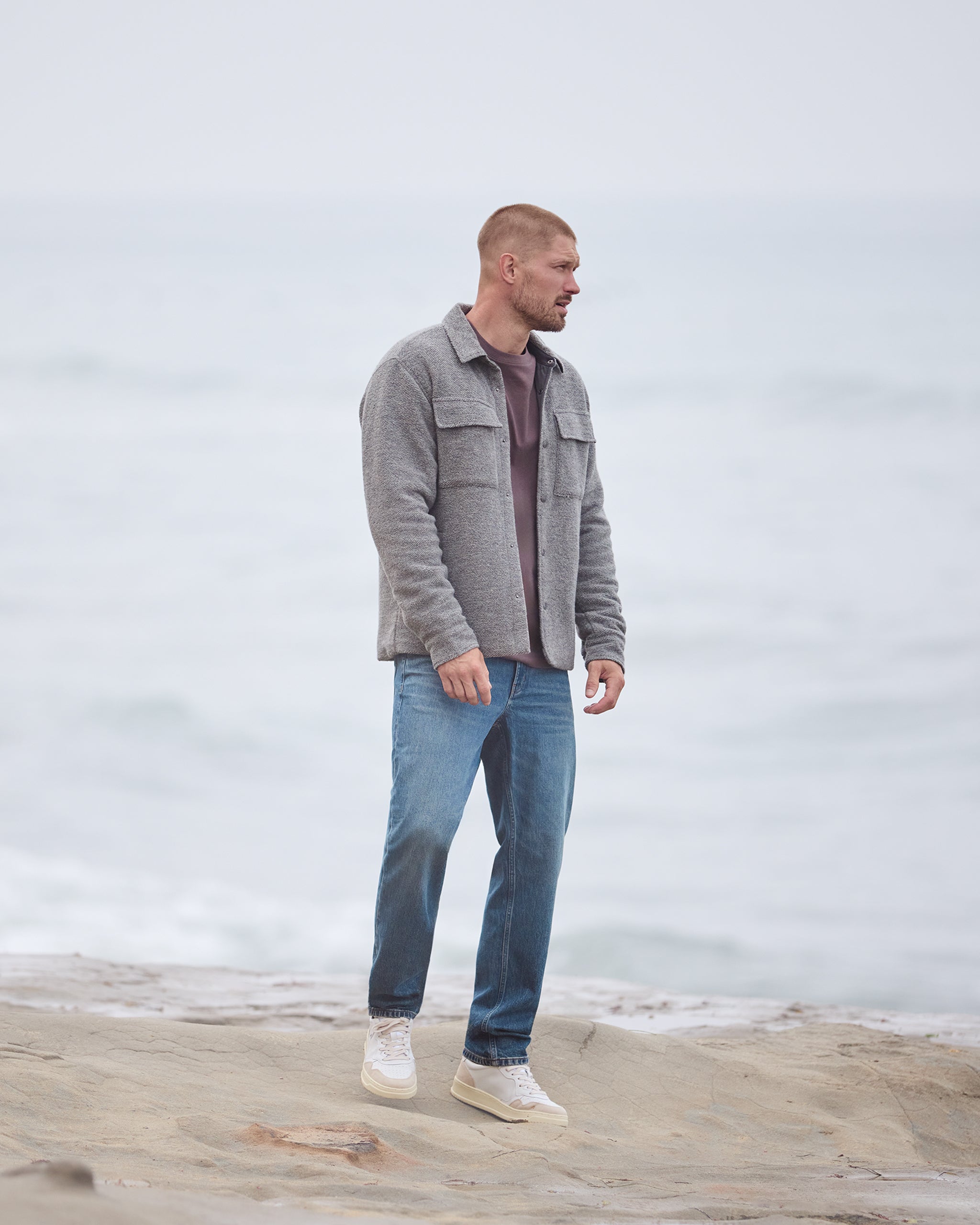 Vuori Plymouth Wool Shirt Jacket