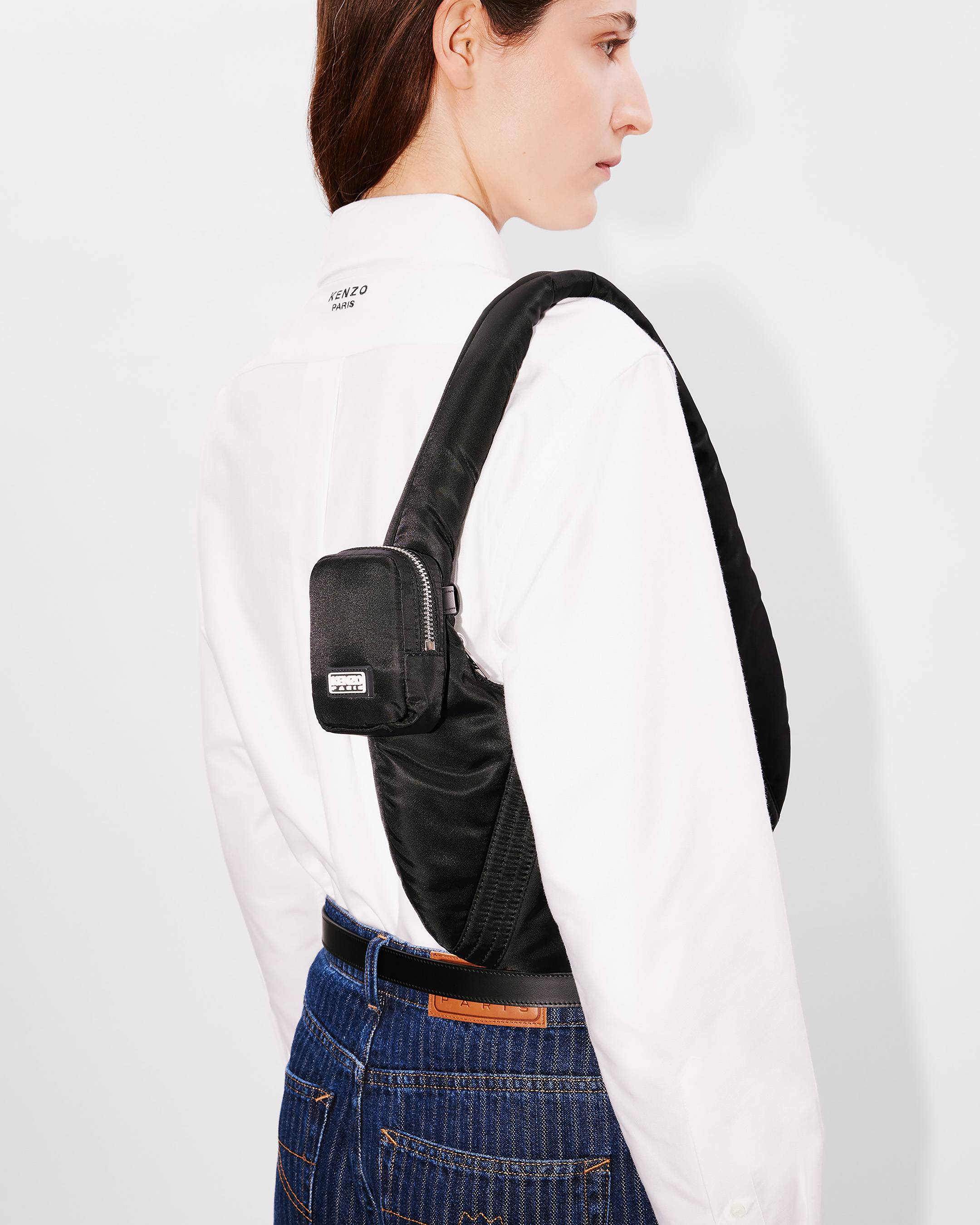 Kenzo Boke Flower Embroidered Fitted Shirt Women's
