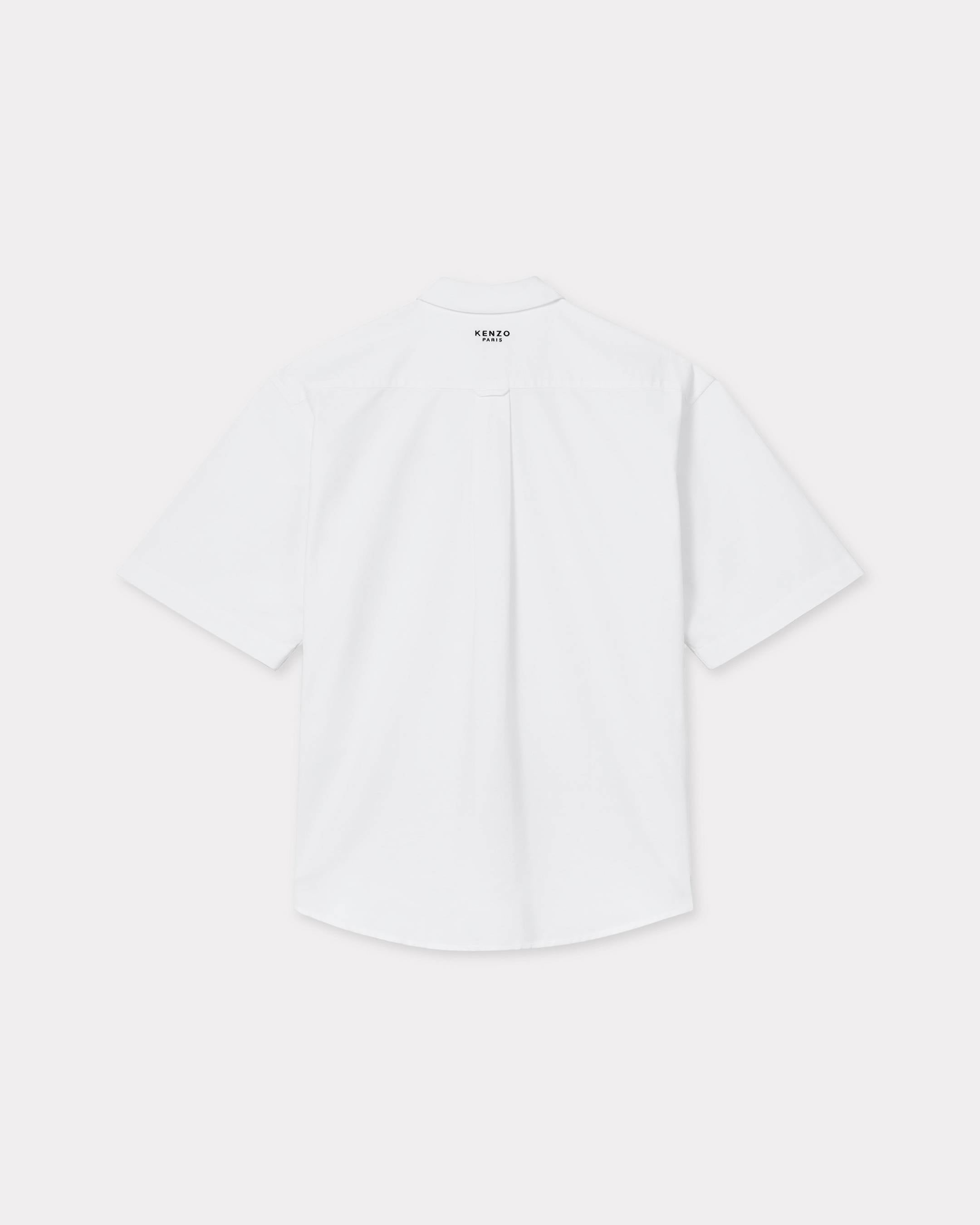 Kenzo Boke Flower Embroidered Casual Shirt