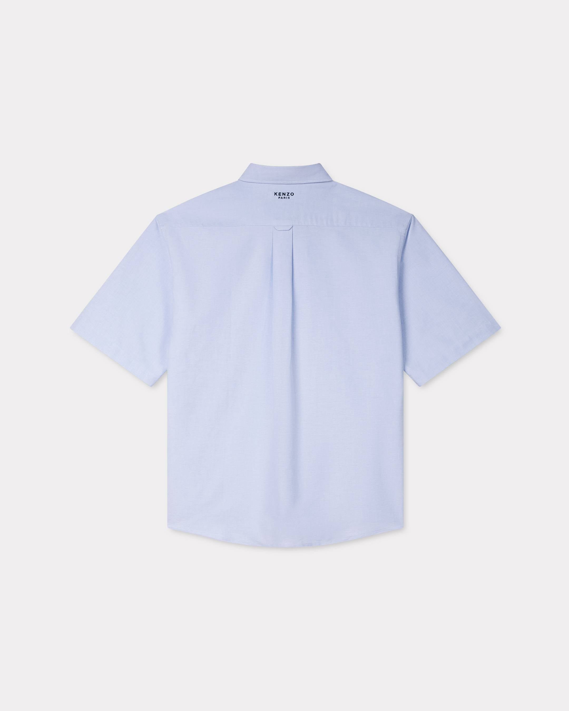 Kenzo Boke Flower Embroidered Casual Shirt