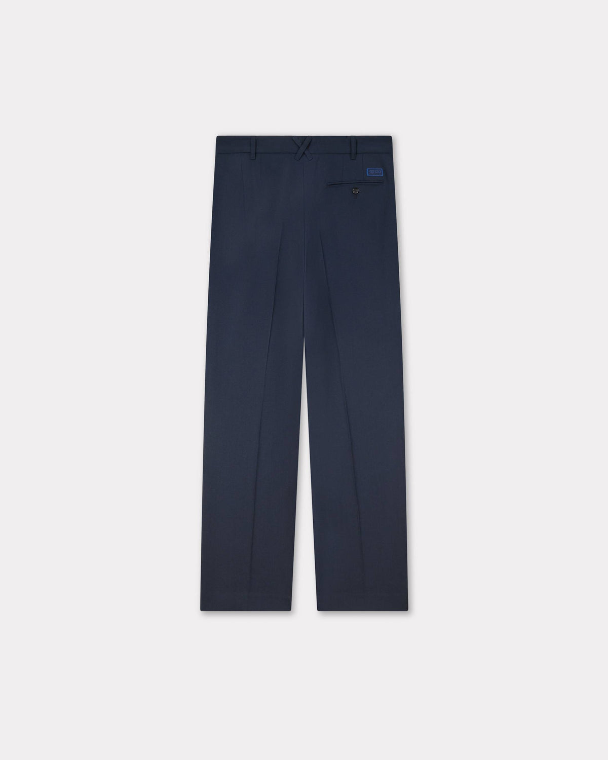 Kenzo Pleated Tailored Pants In Virgin Wool