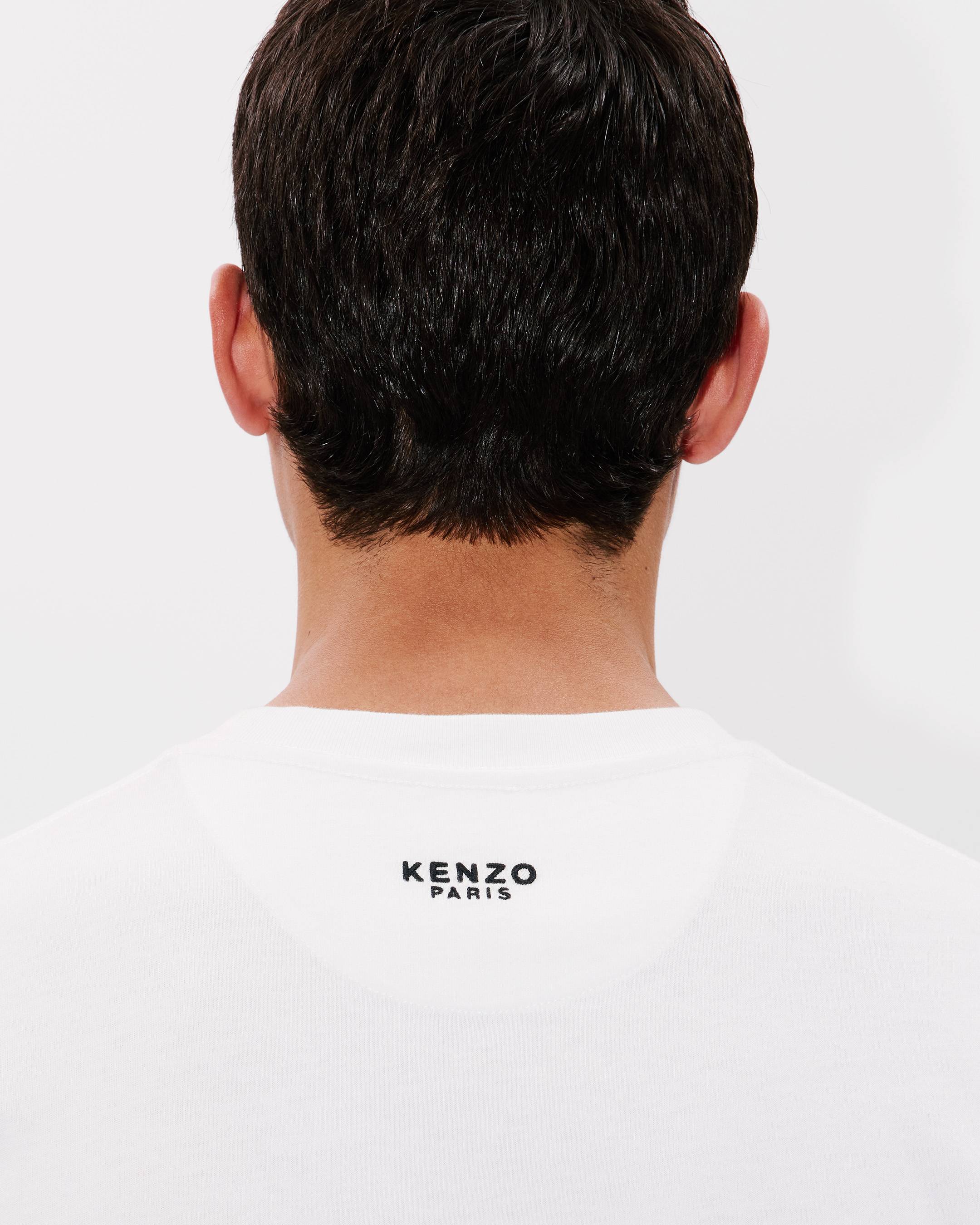 Kenzo Boke Flower Embroidered Tshirt In Cotton