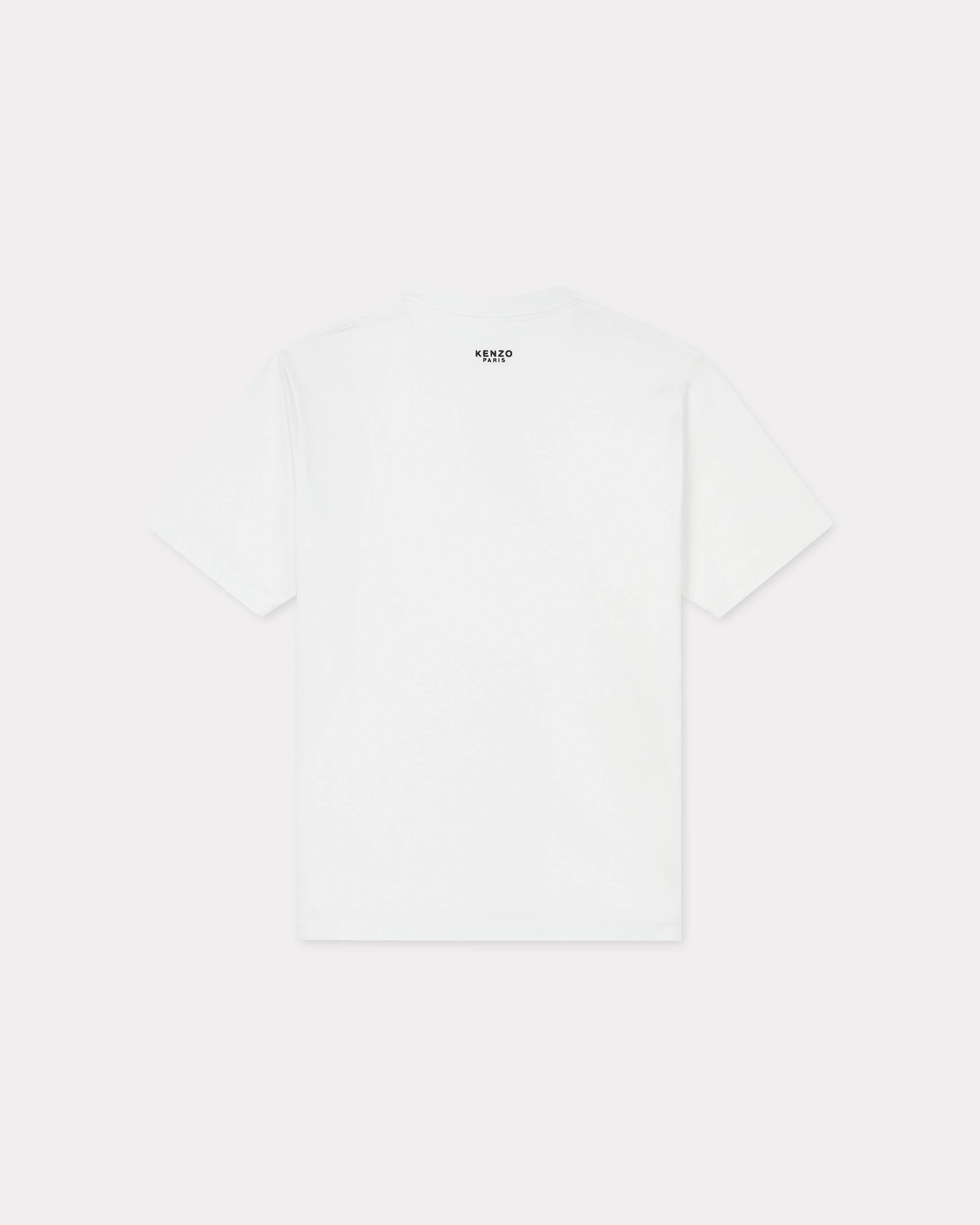 Kenzo Boke Flower Embroidered Tshirt In Cotton