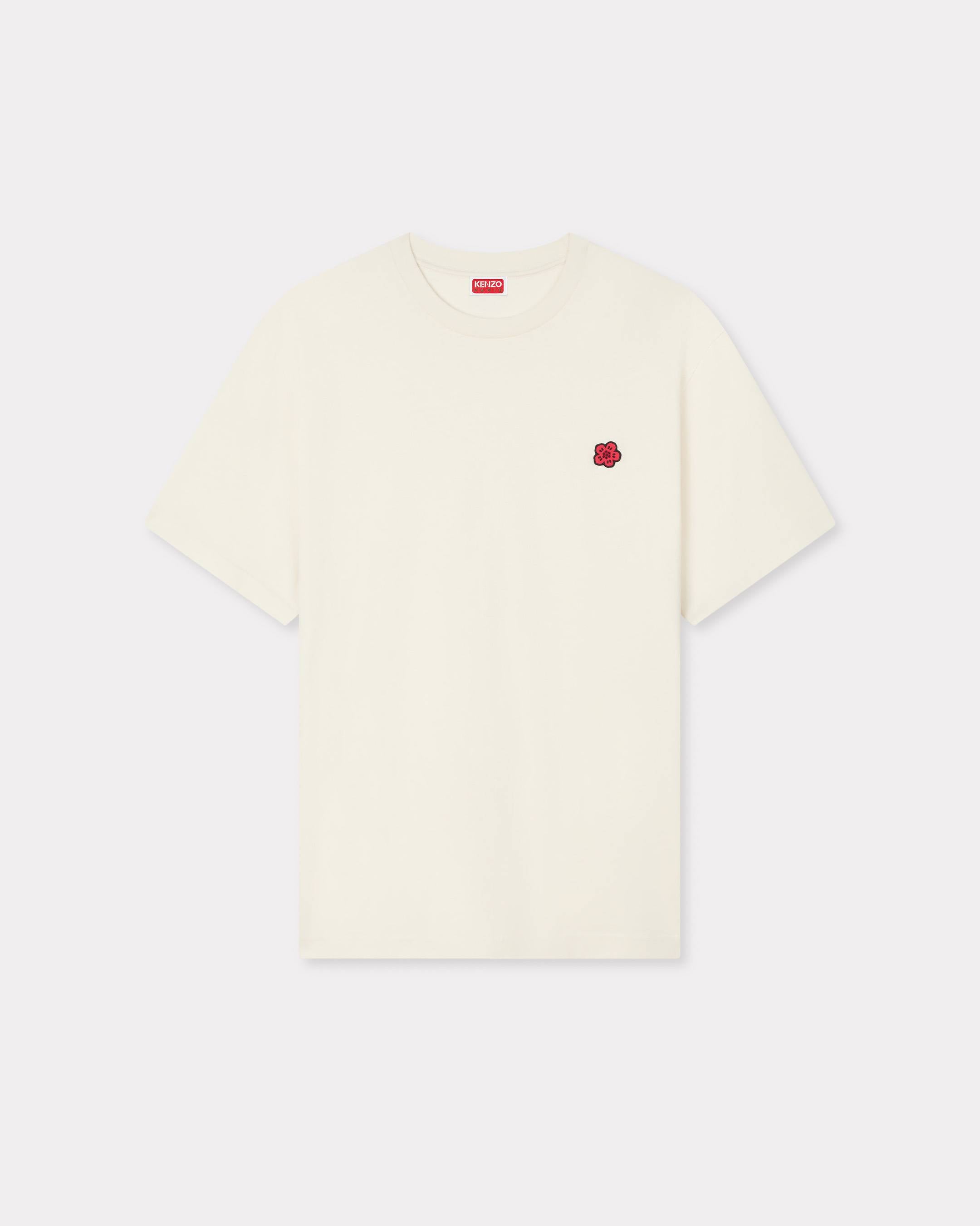 Kenzo Boke Flower Embroidered Tshirt In Cotton
