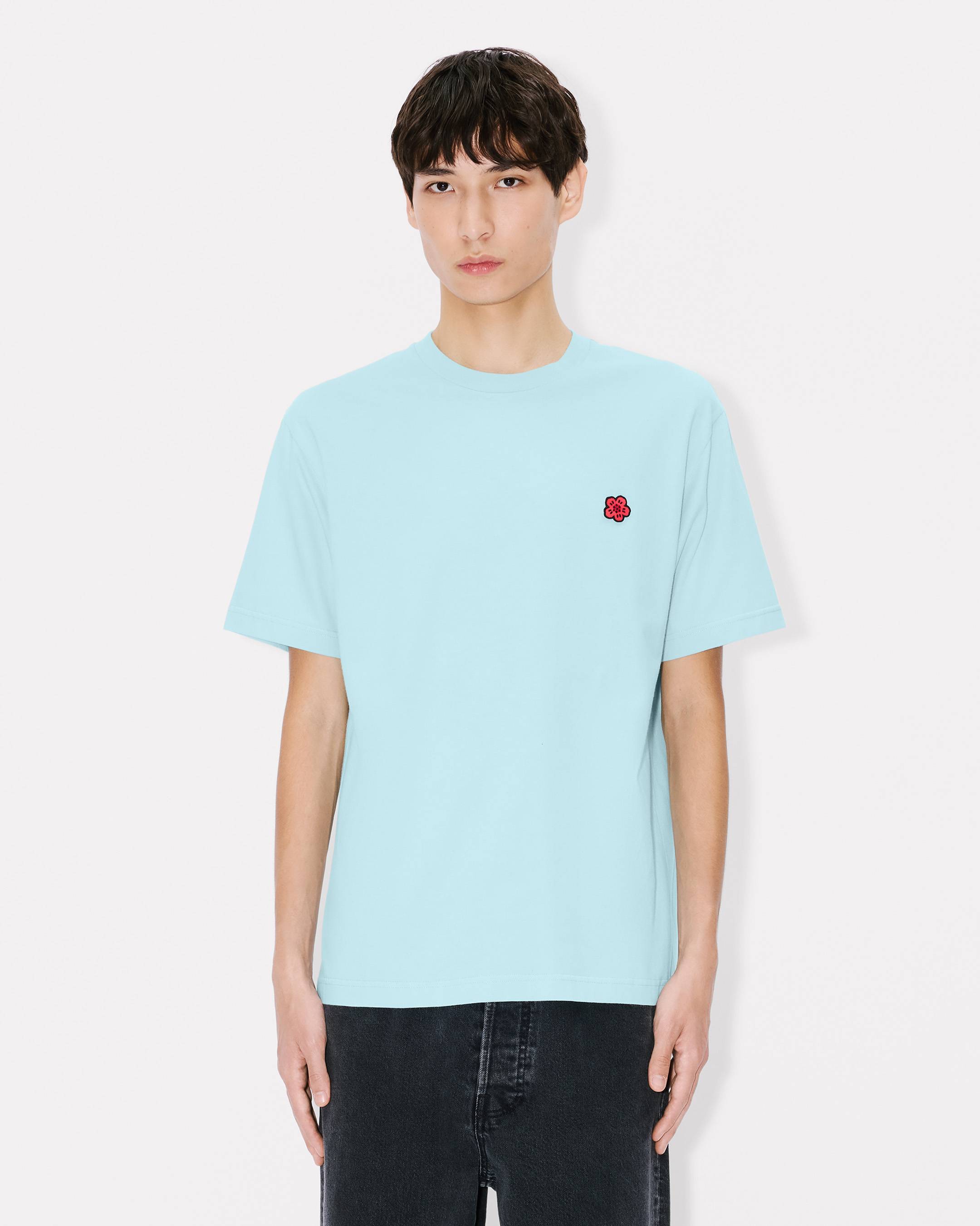 Kenzo Boke Flower Embroidered Tshirt In Cotton