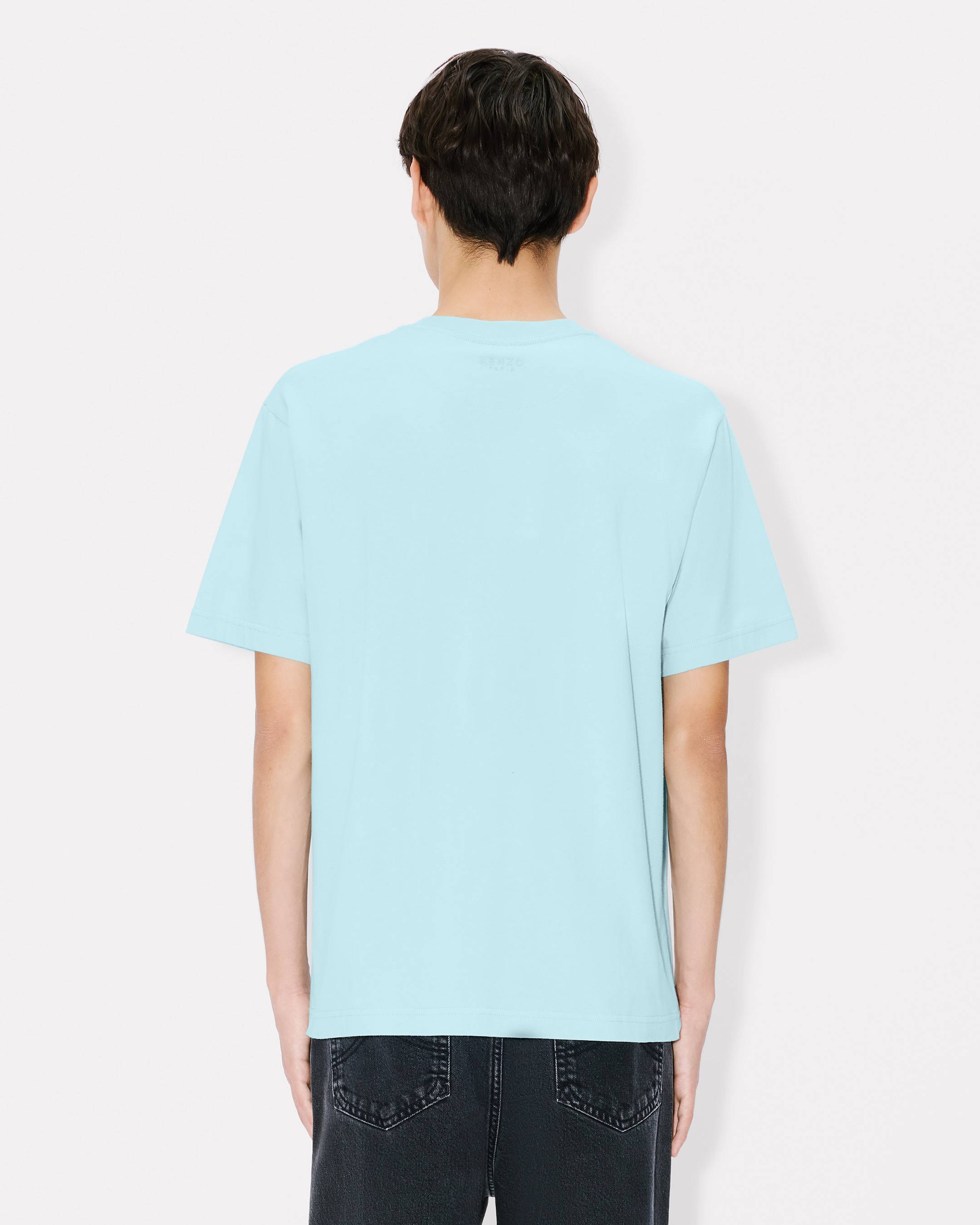 Kenzo Boke Flower Embroidered Tshirt In Cotton