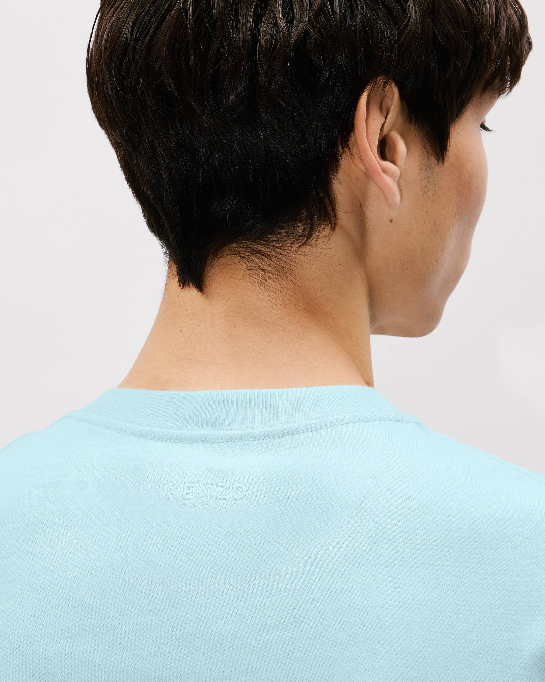 Kenzo Boke Flower Embroidered Tshirt In Cotton