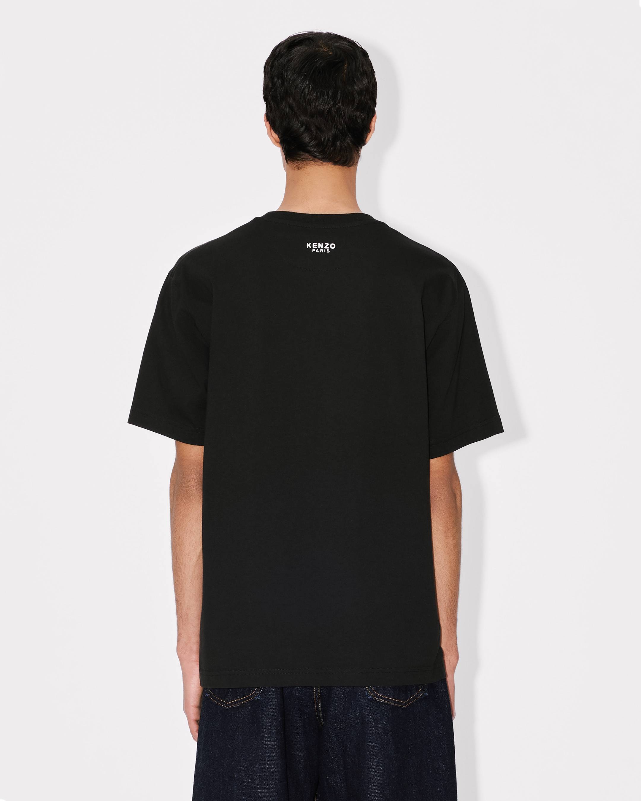 Kenzo Boke Flower Embroidered Tshirt In Cotton