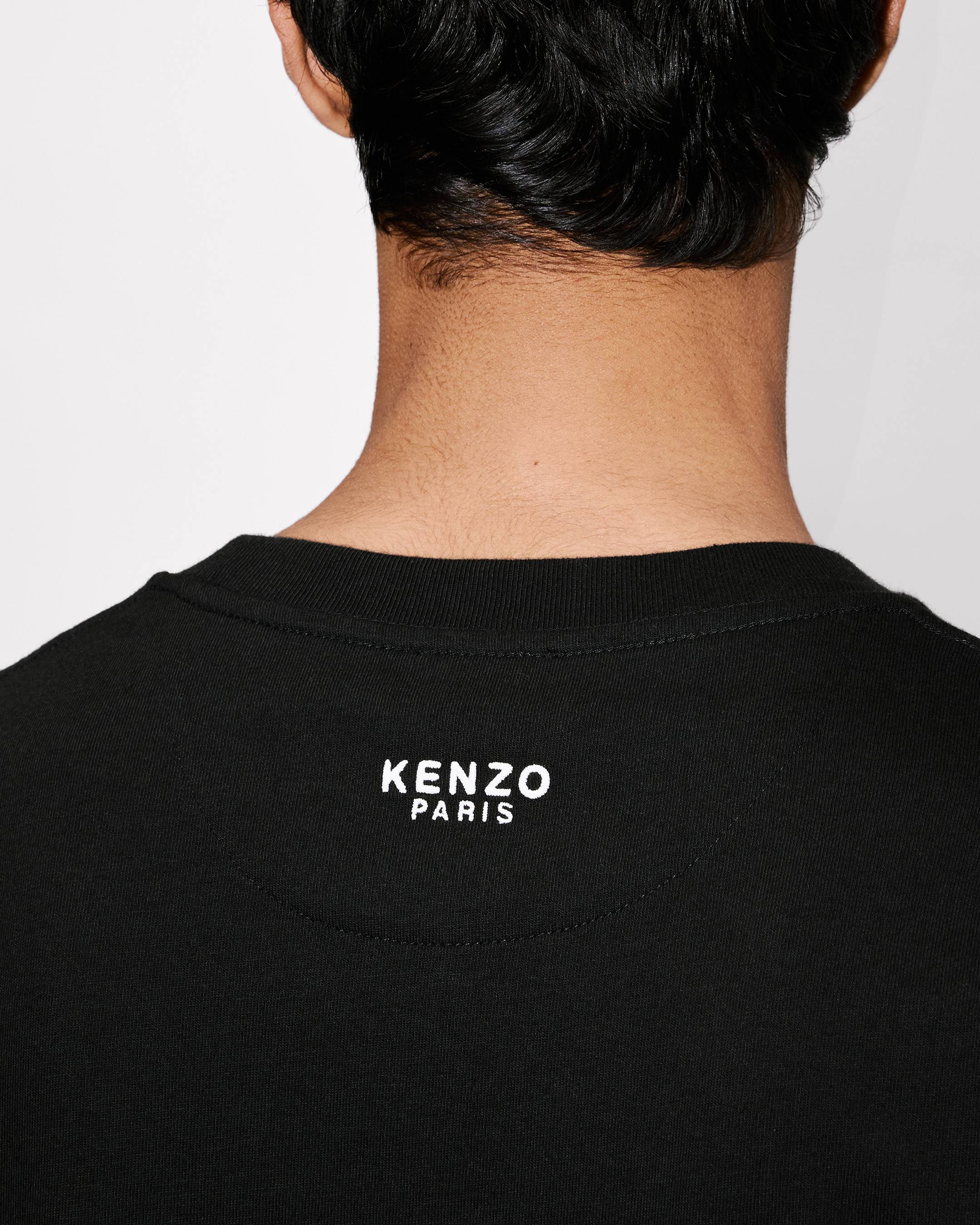 Kenzo Boke Flower Embroidered Tshirt In Cotton