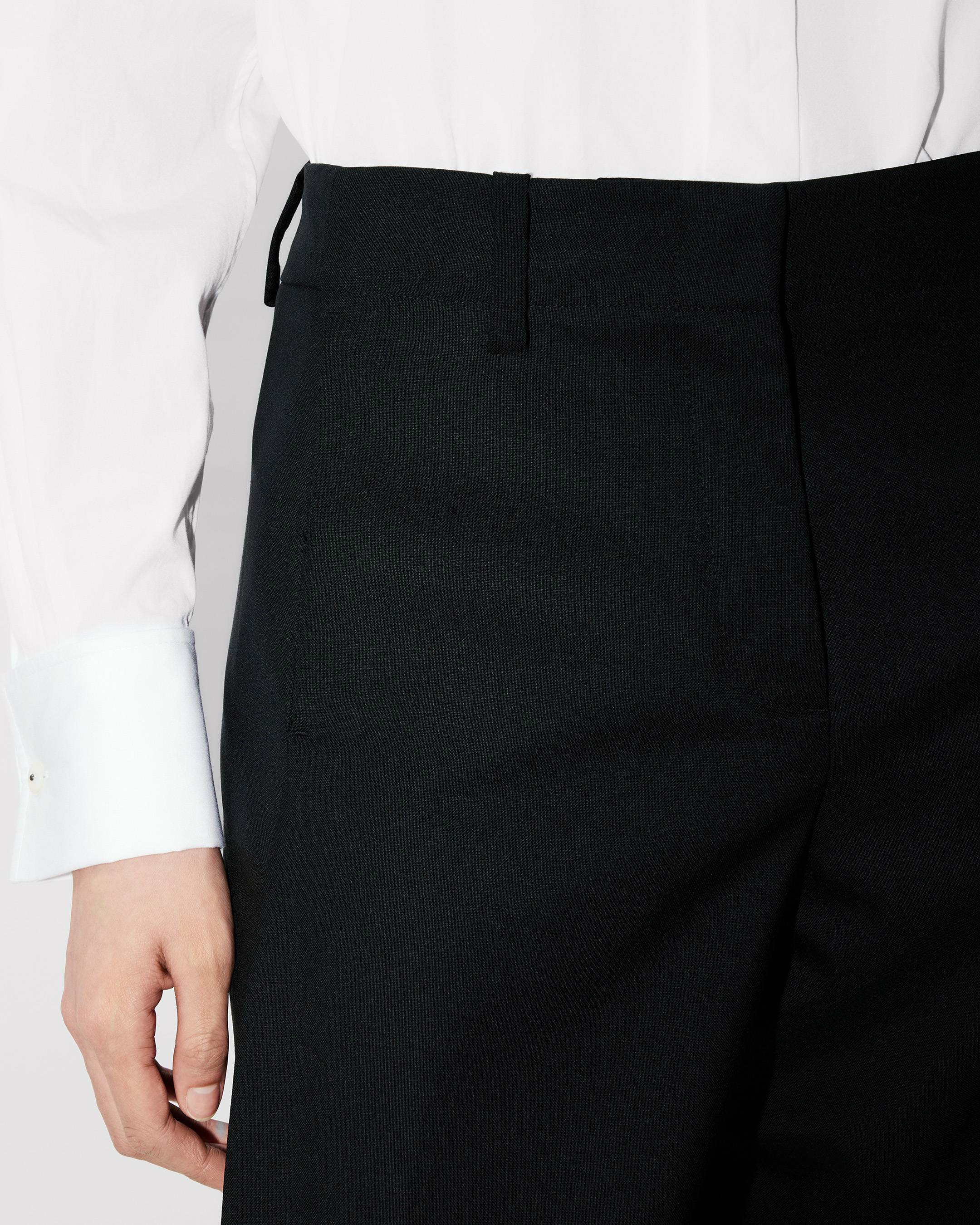 Kenzo Wide Leg Pants In Virgin Wool Women's