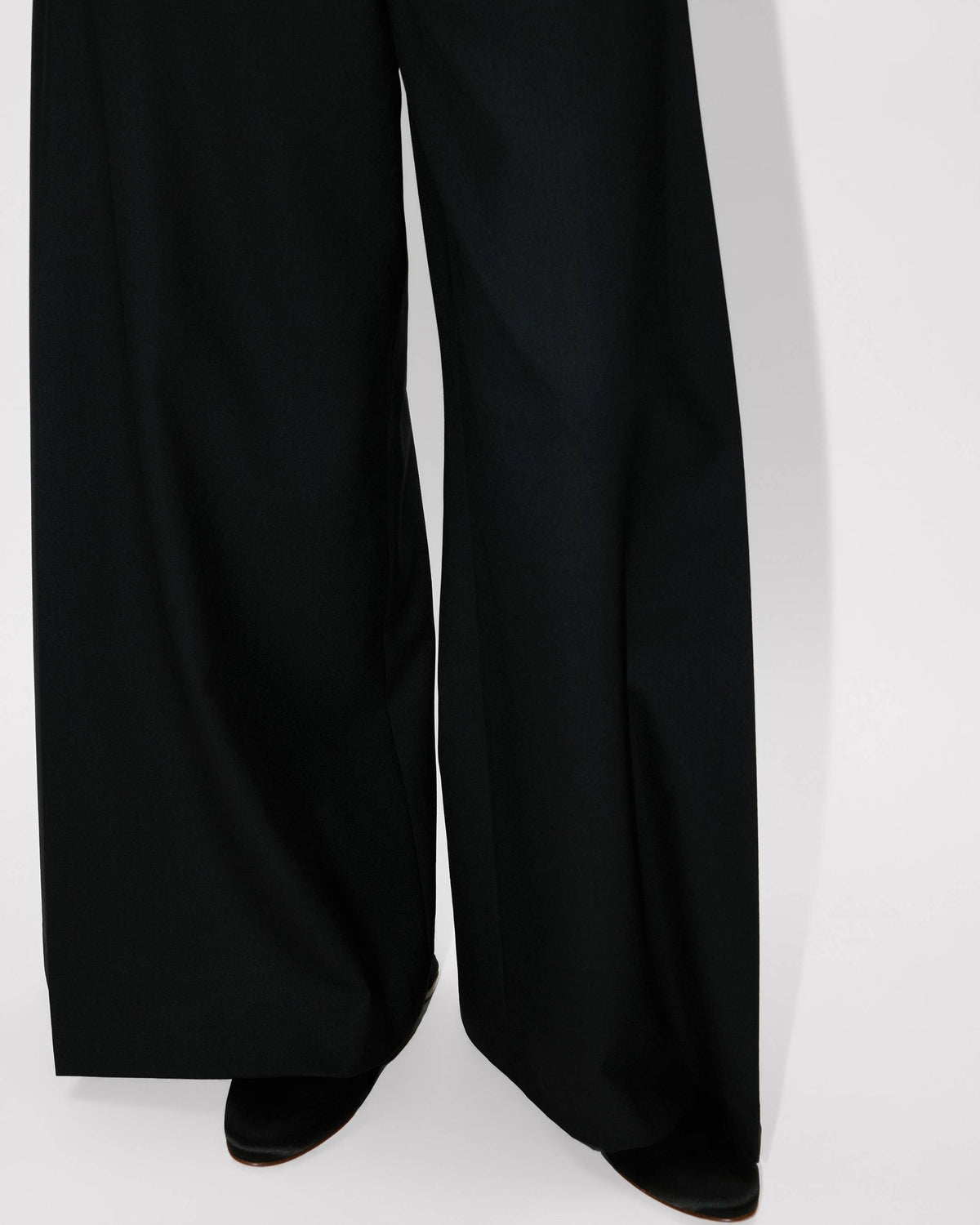 Kenzo Wide Leg Pants In Virgin Wool Women's