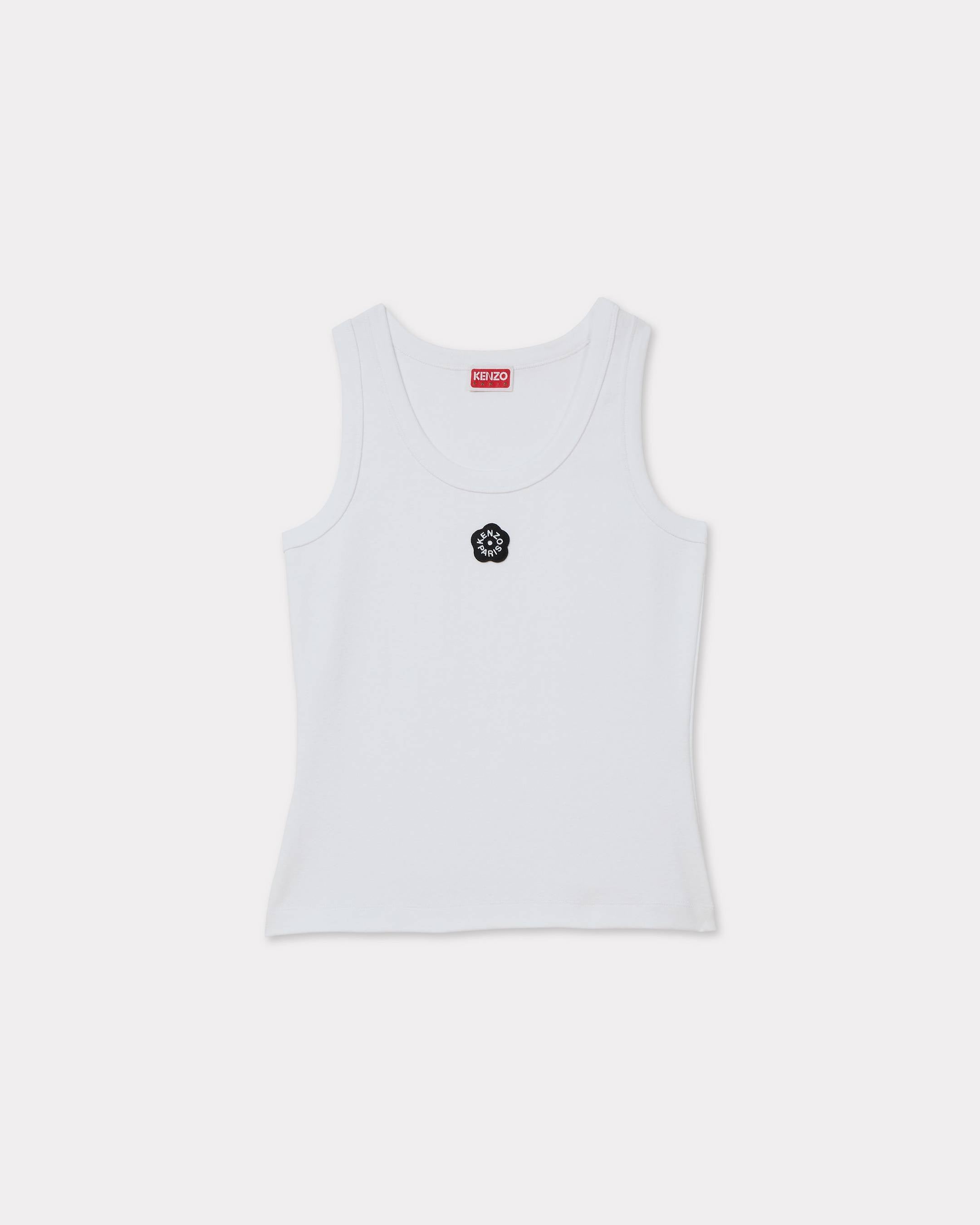 Kenzo Boke Flower 20 Embroidered Tank Top In Cotton Women's