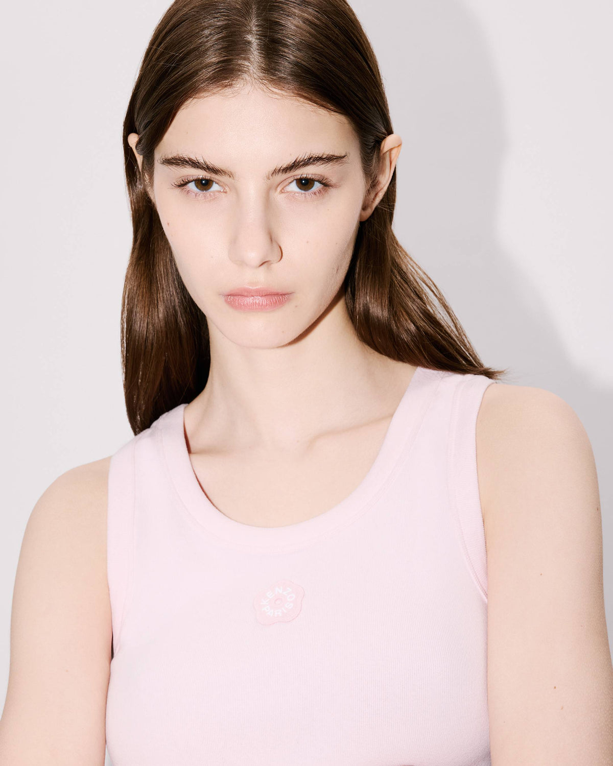 Kenzo Boke Flower 20 Embroidered Tank Top In Cotton Women's